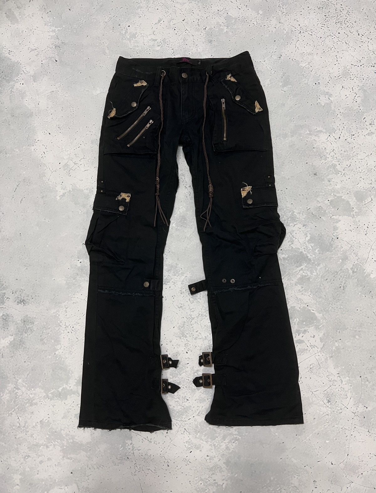 パンツ midas bondage gimmick parachute pants パンツ midas bondage gimmick parachute pants Vintage 00s