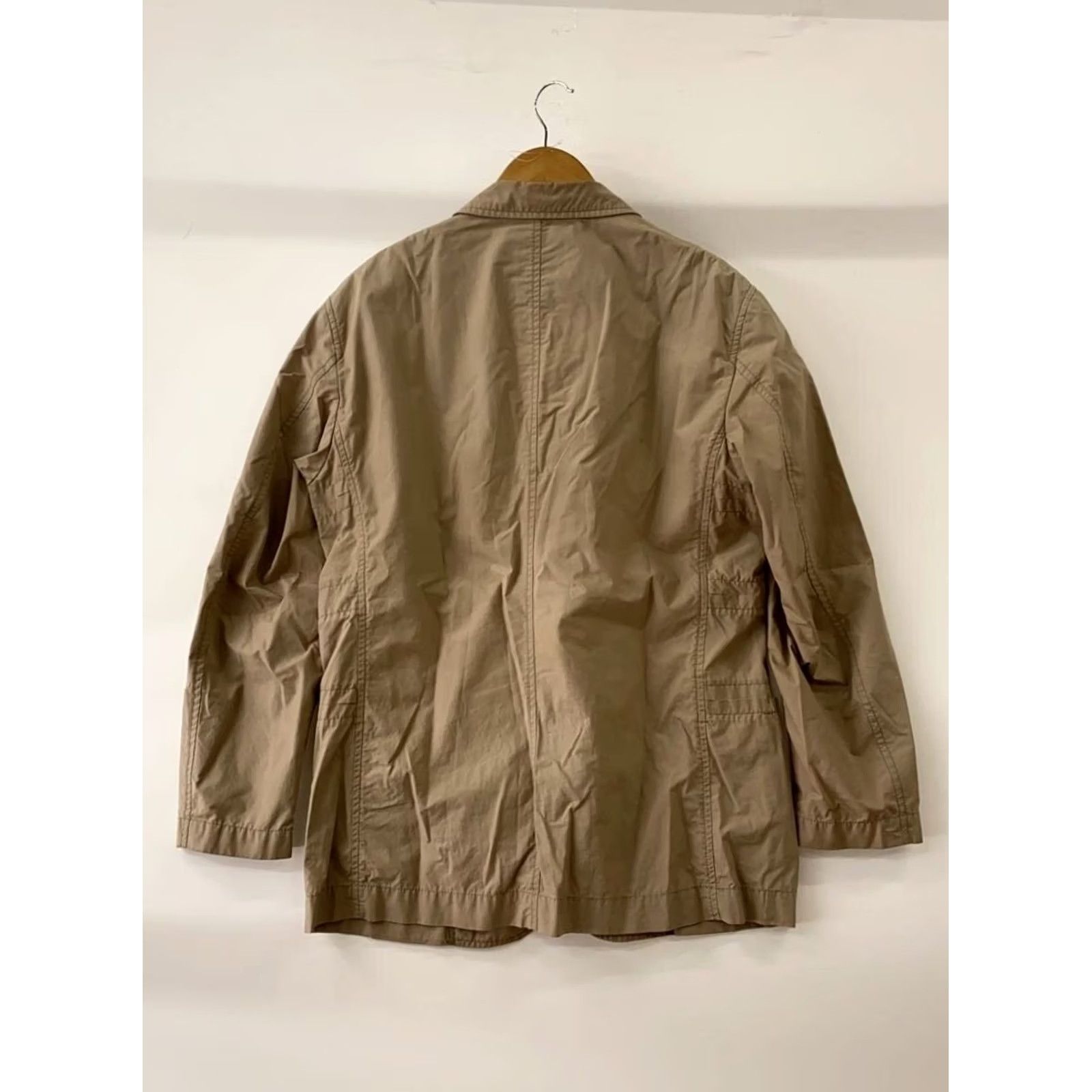 Issey Miyake ISSEY MIYAKE Tailored Jacket Men's Beige Cotton Size M 78cm Pockets Buttoned Casual Vintage-Style Size US M / EU 48-50 / 2 - 2 Thumbnail