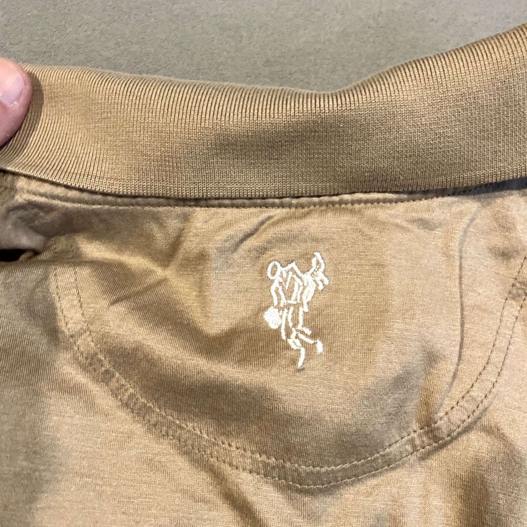 Vintage VINTAGE Ashworth Polo Men XL Beige Tiger Golf Poipu Bay Kauai Grand Slam Of Golf Polo Size US XL / EU 56 / 4 - 4 Thumbnail