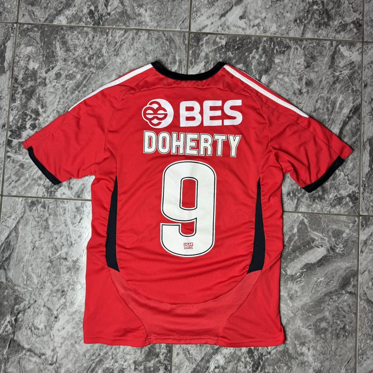 Adidas × Vintage Benfica 2008-09 Adidas Men’s Soccer Football Home Jersey Size US M / EU 48-50 / 2 - 2 Thumbnail