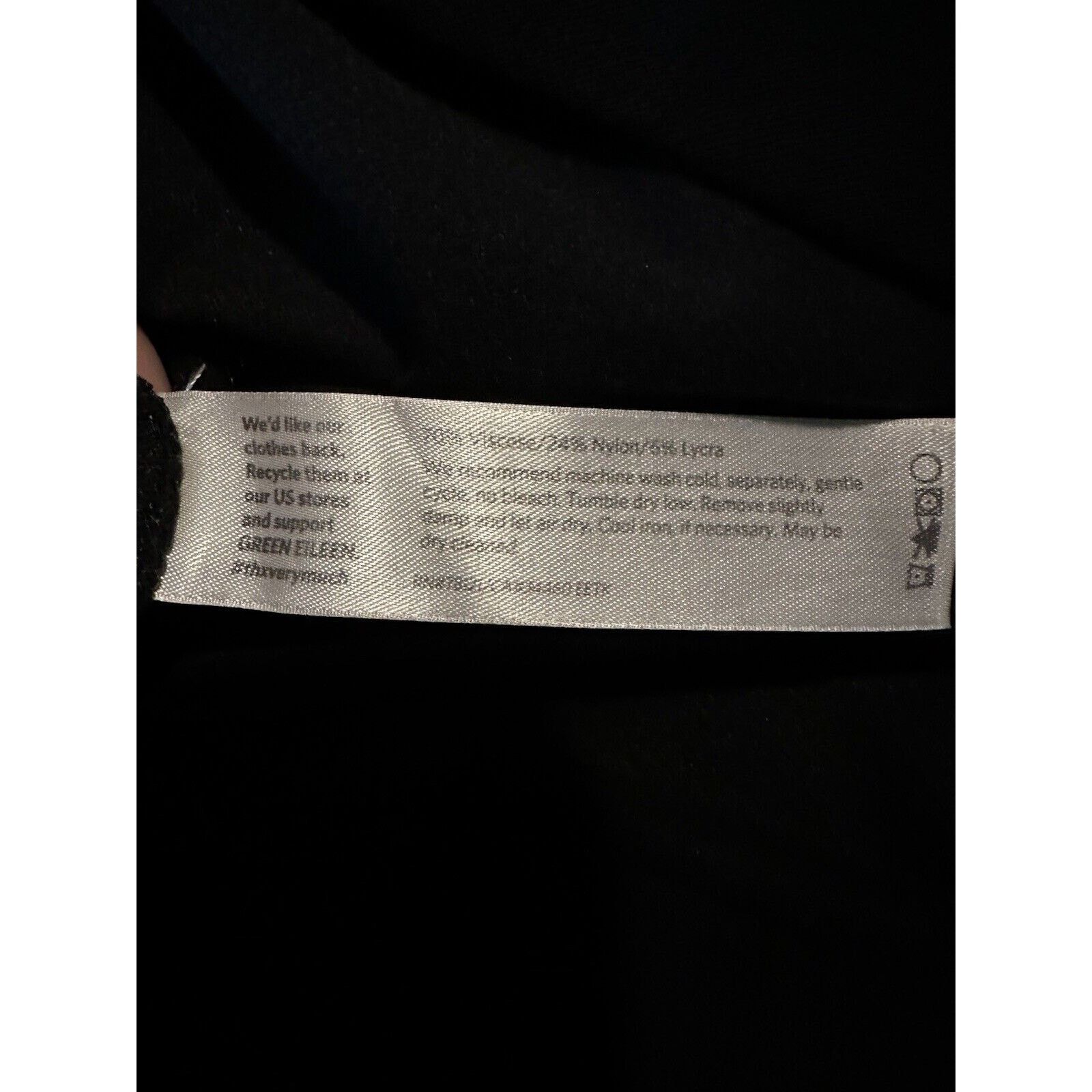 Eileen Fisher Eileen Fisher Pull On Pants Sz Medium Knit Viscose Mid Rise Size 33" - 4 Thumbnail