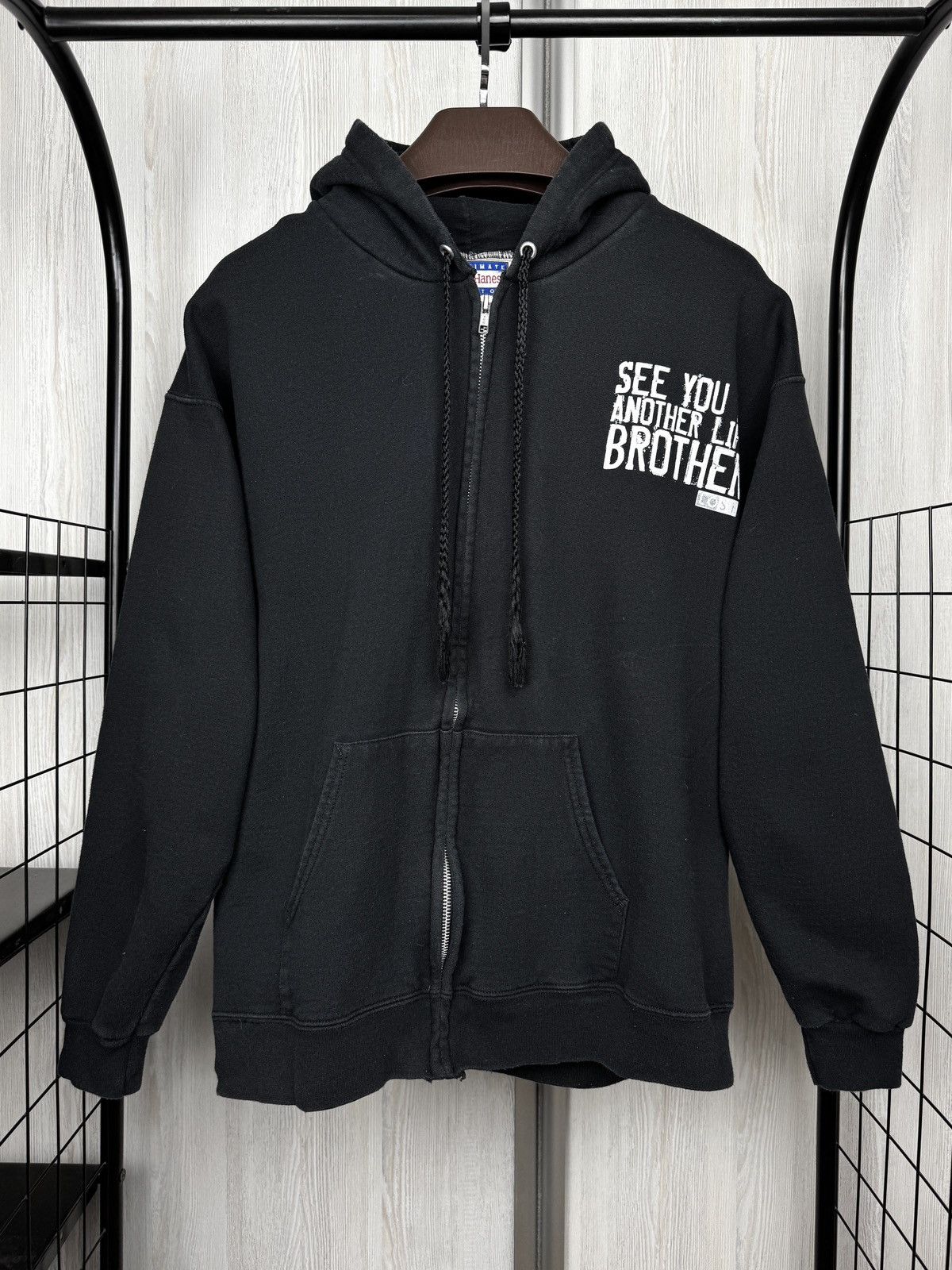Hanes Hanes Lost vintage “See You in another life brother” hoodie Size US M / EU 48-50 / 2 - 2 Thumbnail