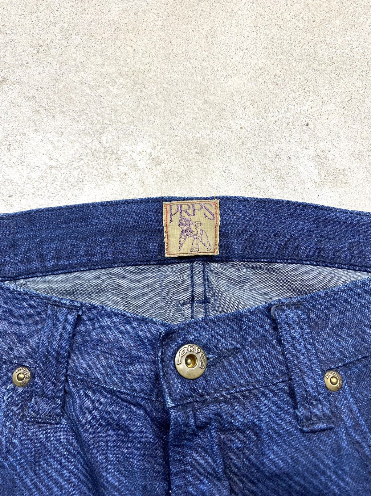 Prps Rare! Vintage Japan PRPS Gradient Archival Jeans Size US 32 / EU 48 - 7 Thumbnail