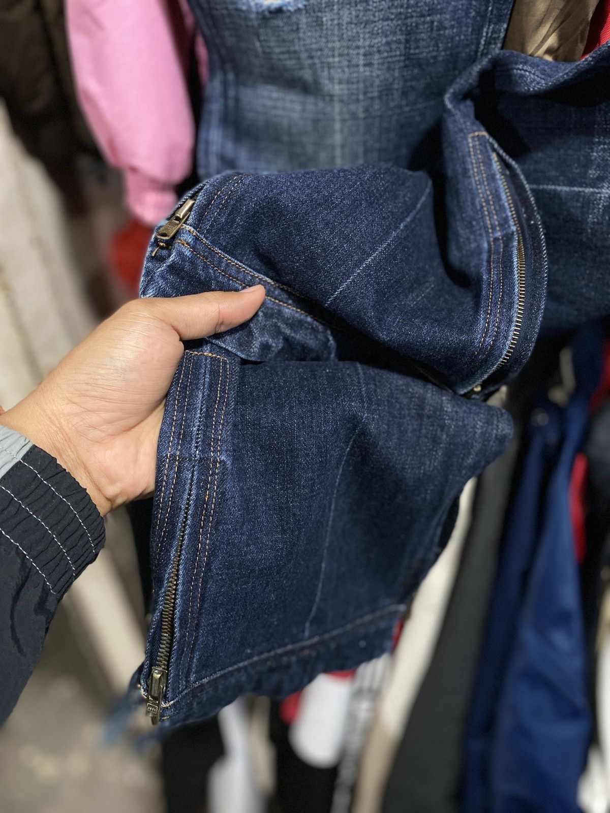 Japanese Brand Flare Jeans Rico Japan Low Rise Boot Cut Zipped Size US 32 / EU 48 - 3 Thumbnail