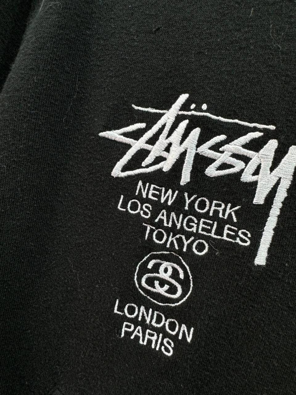 Stussy STUSSY World Tour Varsity Snap Button Hoodie Jacket Size S / US 4 / IT 40 - 4 Thumbnail