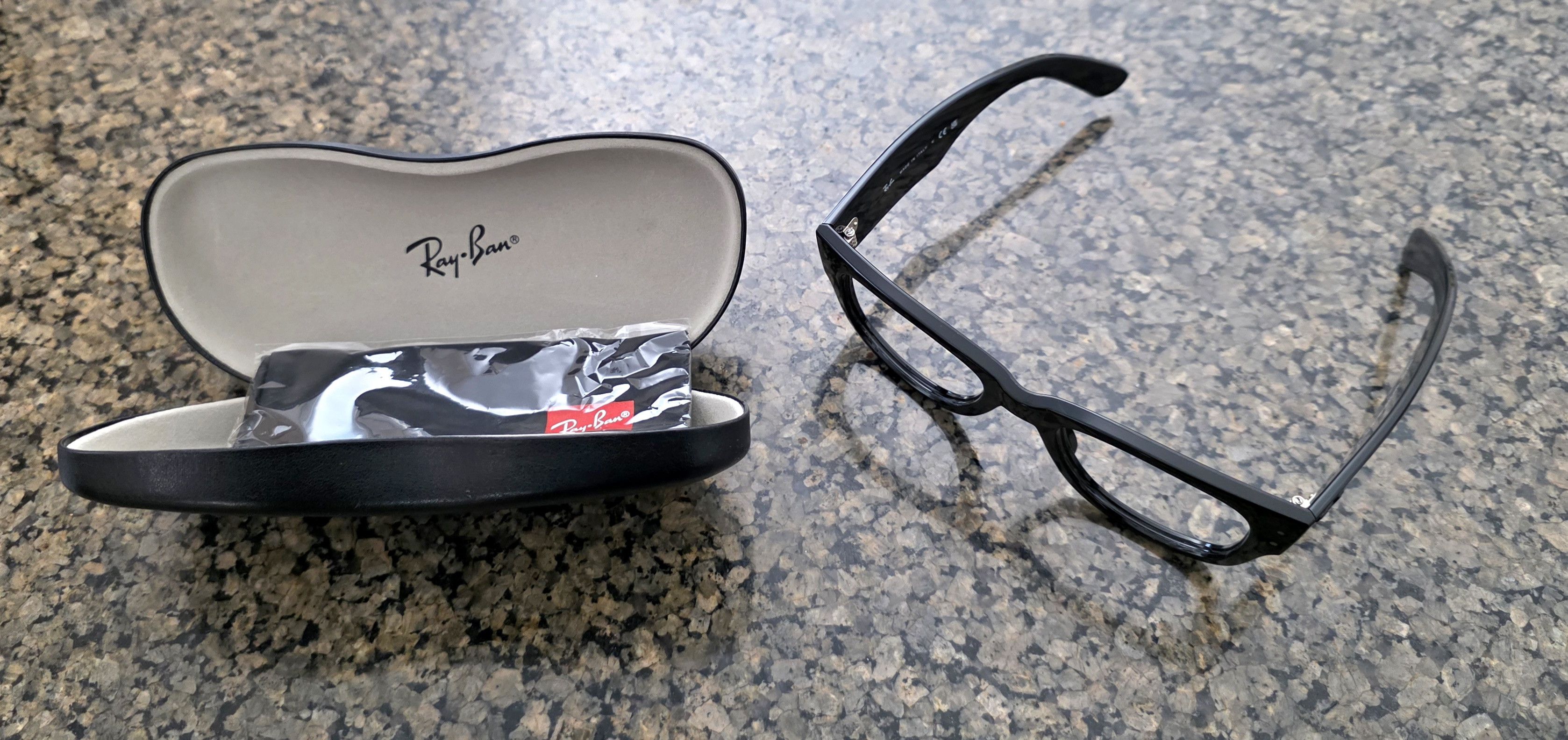 RayBan Ray-Ban RB0840S 901/31 51-21-145 3N Mega Wayfarer Unisex Size ONE SIZE - 3 Thumbnail