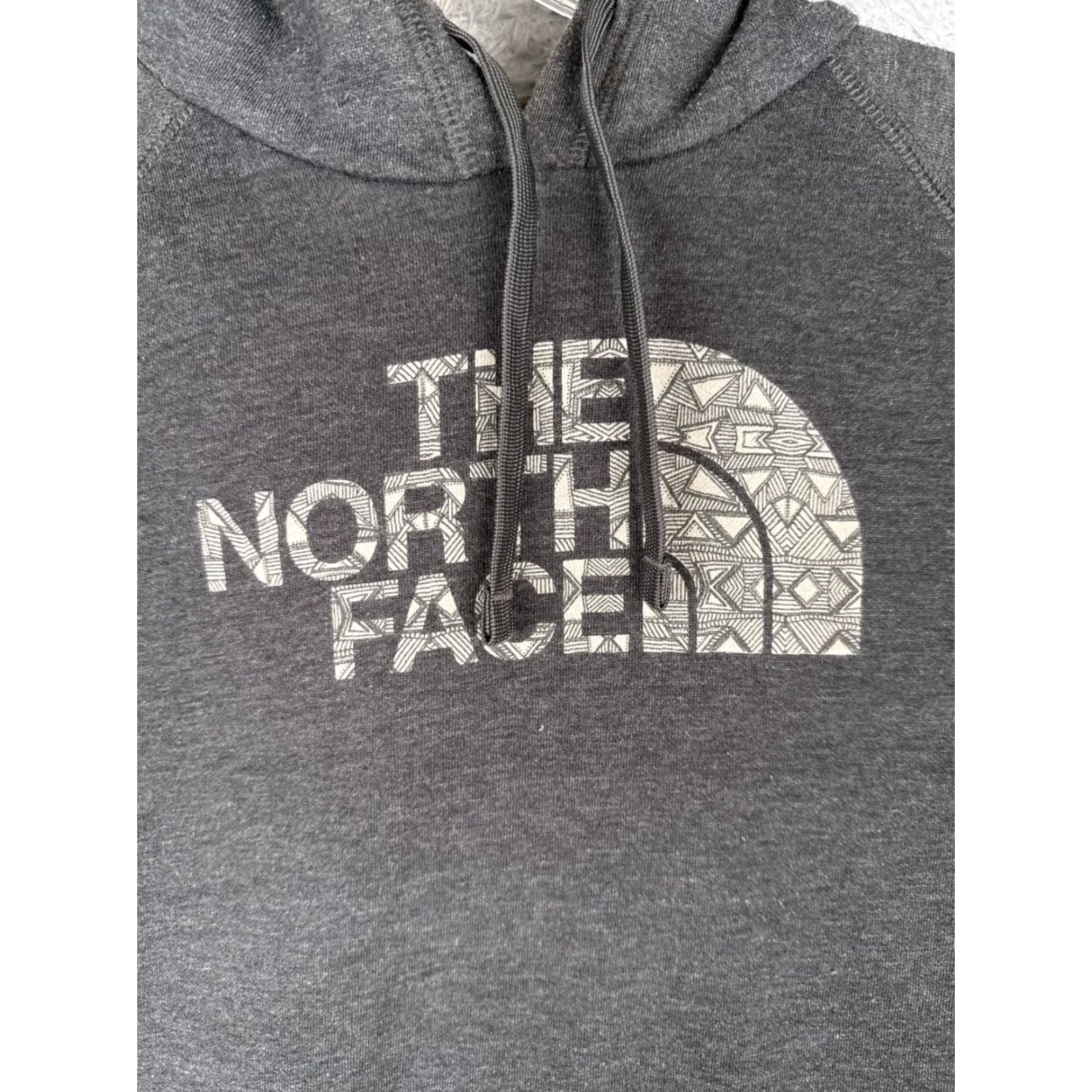 The North Face The North Face Hoodie Womens L Gray Pullover Pockets Cotton Blend Shirt? Size L / US 10 / IT 46 - 6 Thumbnail