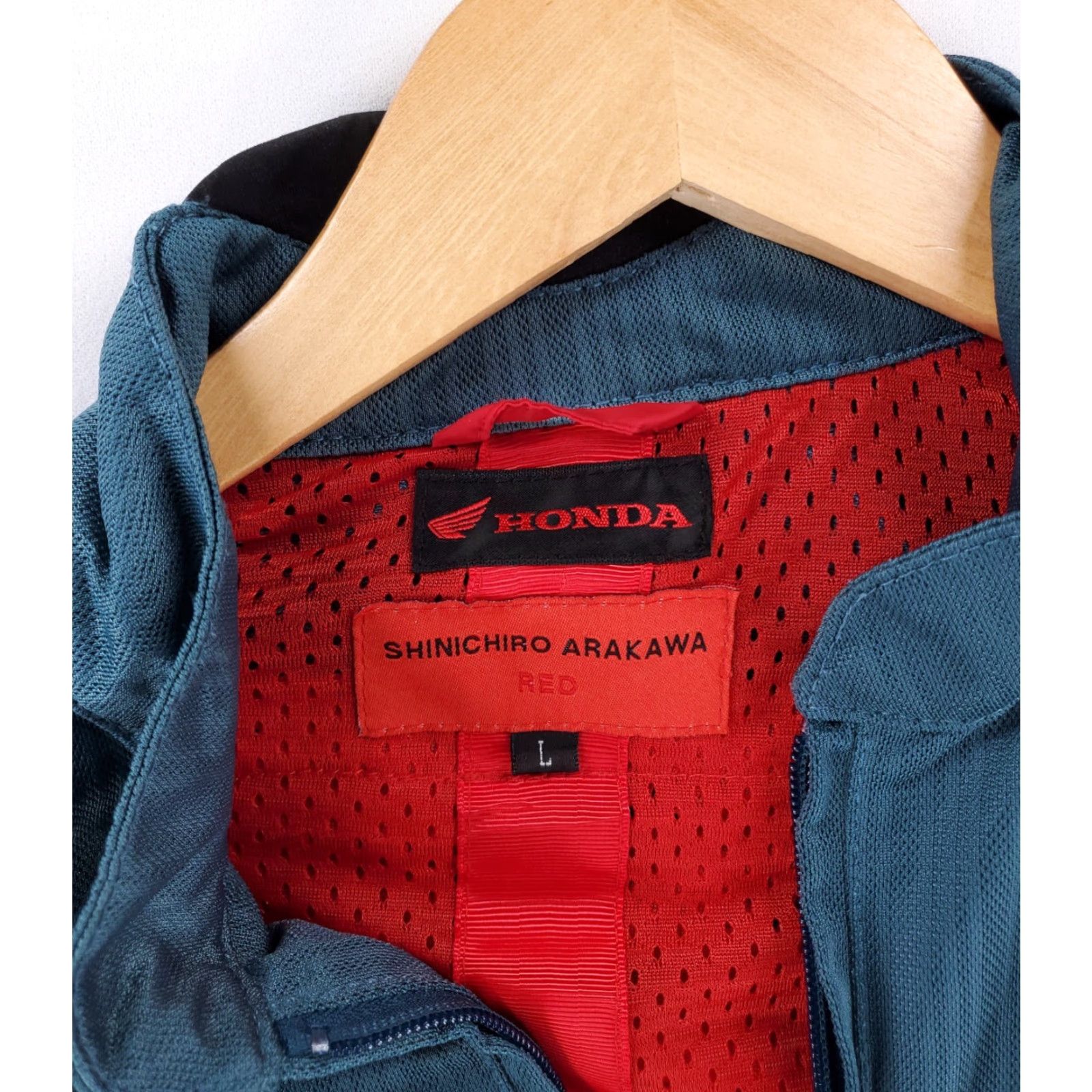 Honda Honda Jacket Blue Mens L Racing Full Zip Shinichiro Arakawa Racing Size US L / EU 52-54 / 3 - 2 Thumbnail