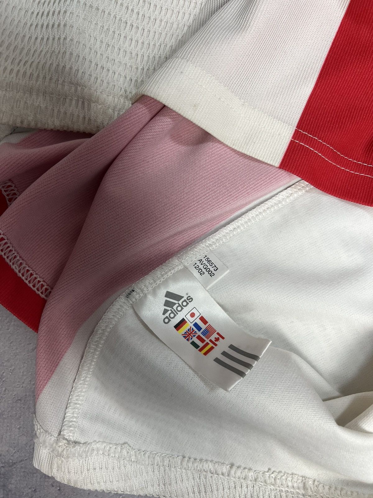 Adidas × Vintage Vintage Adidas Ajax Amsterdam 2002-03 Soccer Jersey Size US L / EU 52-54 / 3 - 7 Thumbnail