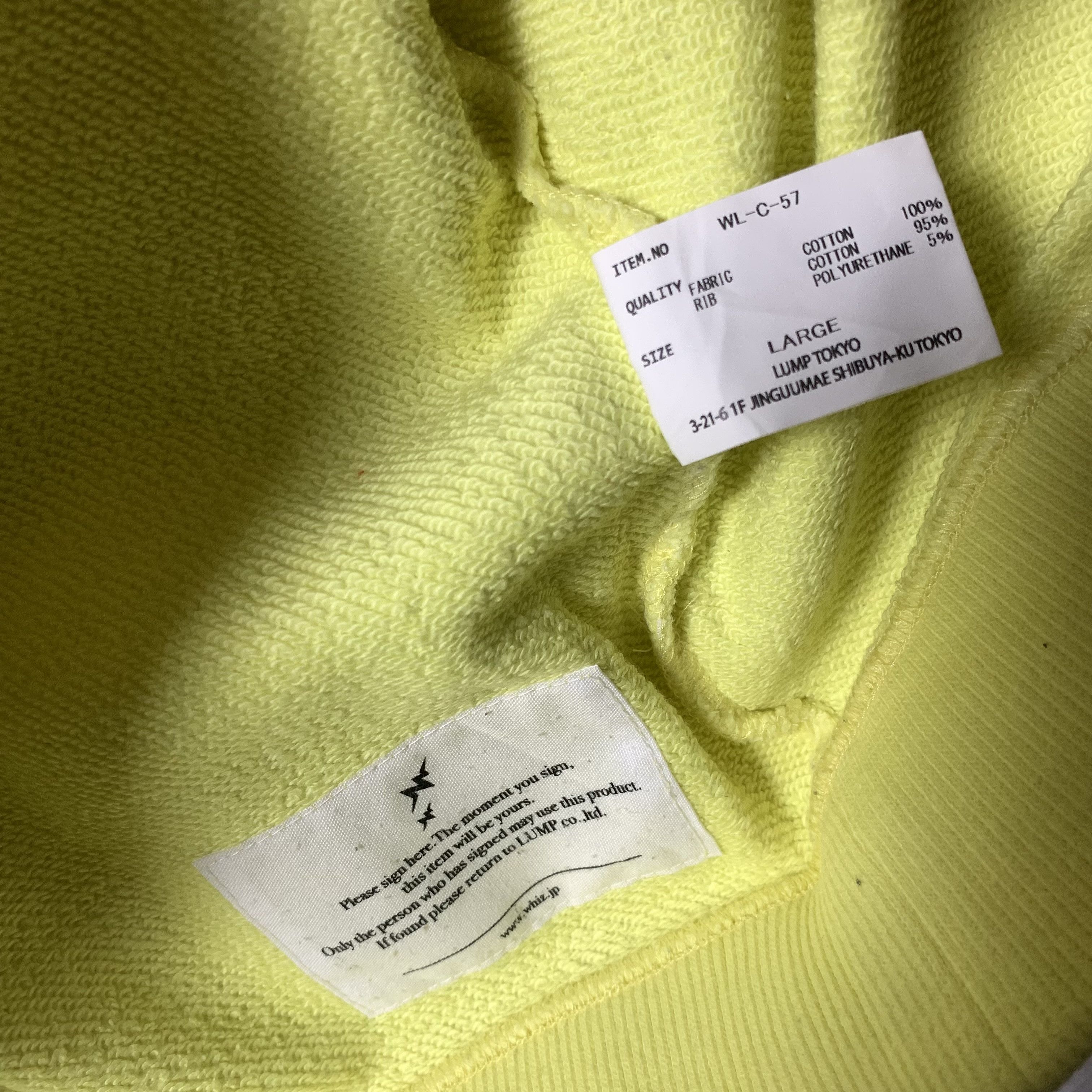 Japanese Brand WHIZ Limited Tokyo Sweatshirt Crewneck Size US L / EU 52-54 / 3 - 6 Thumbnail