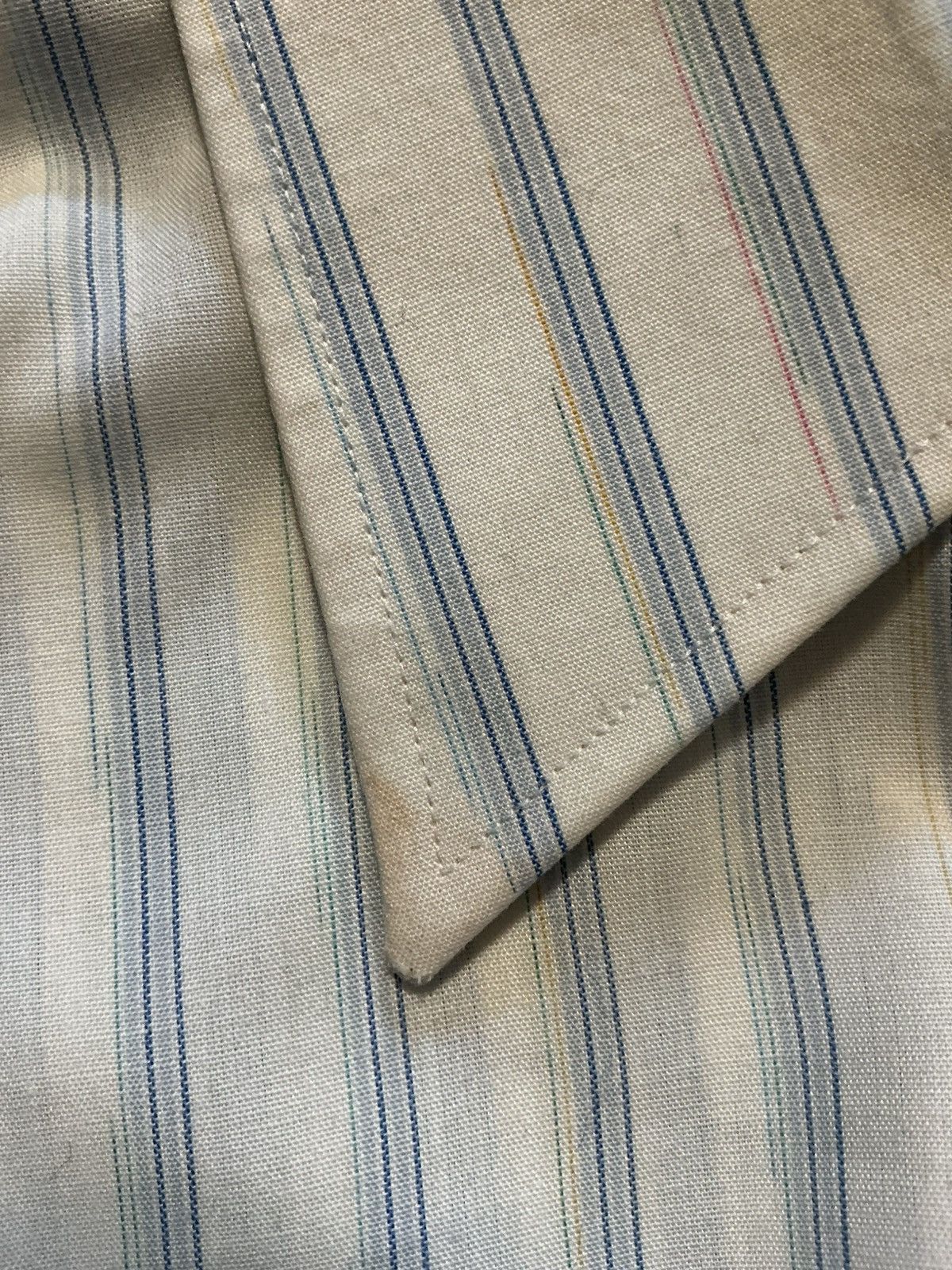 Yves Saint Laurent Vintage Yves Saint Laurent YSL Striped Button Dress Shirt Size US M / EU 48-50 / 2 - 7 Thumbnail
