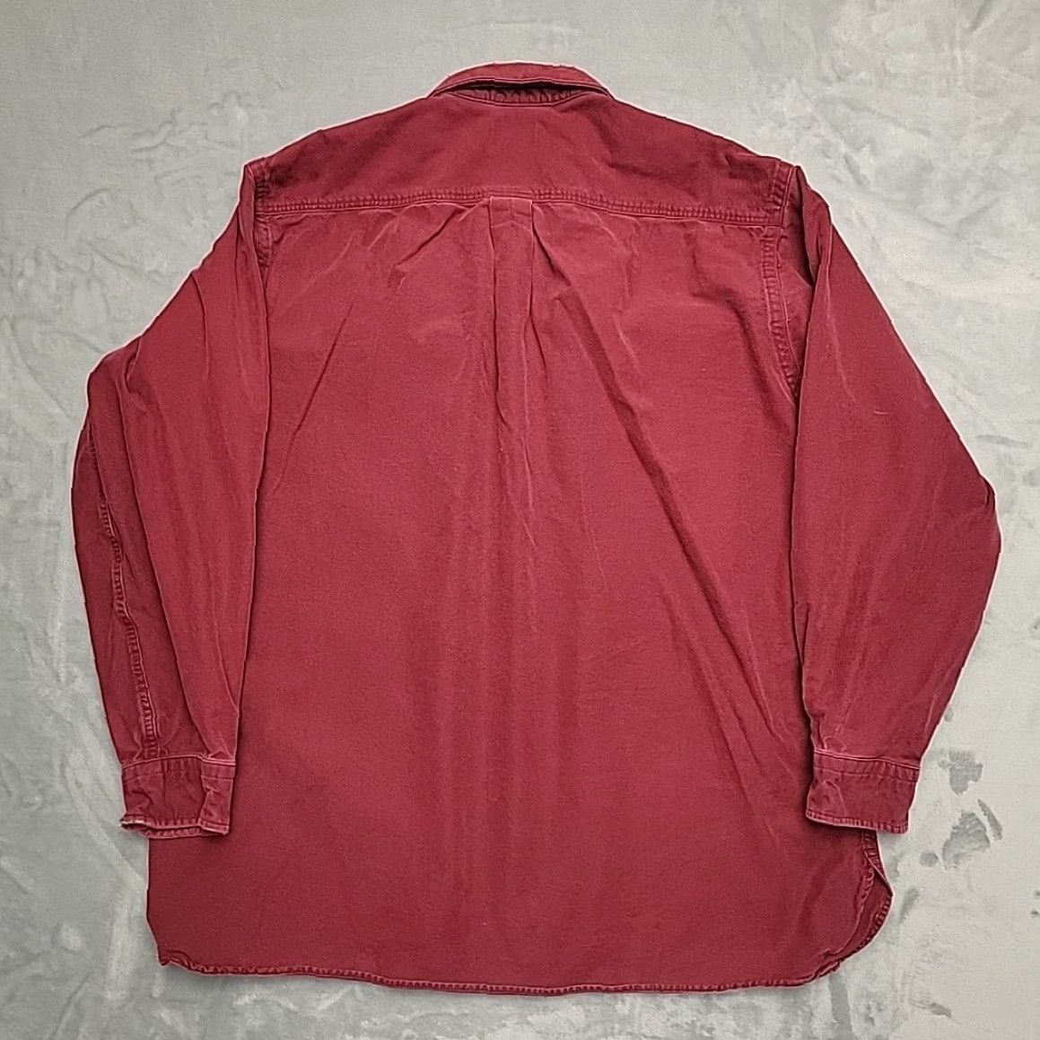 Vintage VTG LL Bean Shirt Men XLT Maroon Chamois Flannel Long Sleeve Outdoor Made in USA Shirt Men XLT Maroon Chamois Flannel Long Sleeve Outdoor Made in USA Size US XL / EU 56 / 4 - 7 Thumbnail