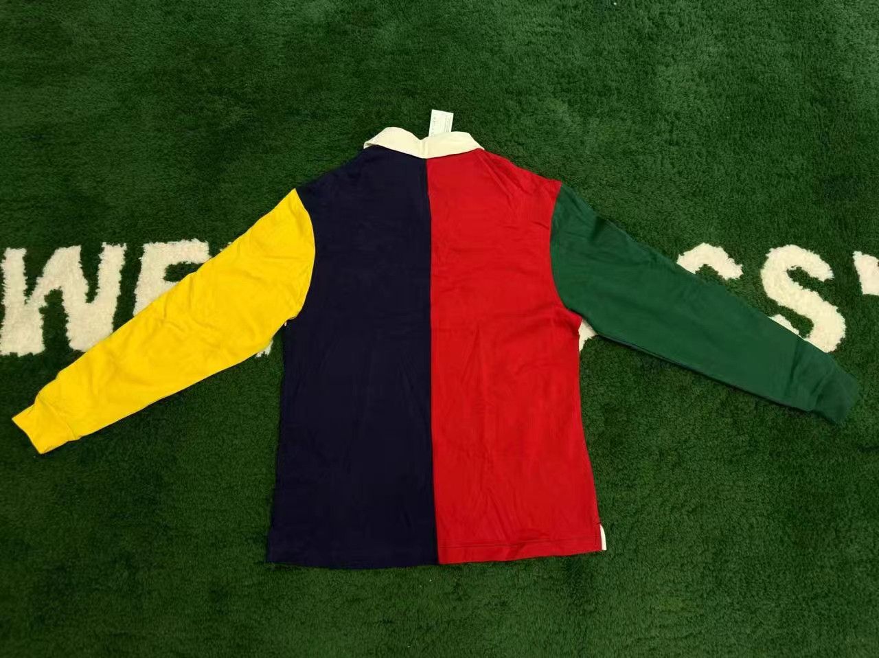 Tommy Jeans Tommy Jeans Patchwork Polo Collar Sweatshirt K15 Size US S / EU 44-46 / 1 - 2 Thumbnail