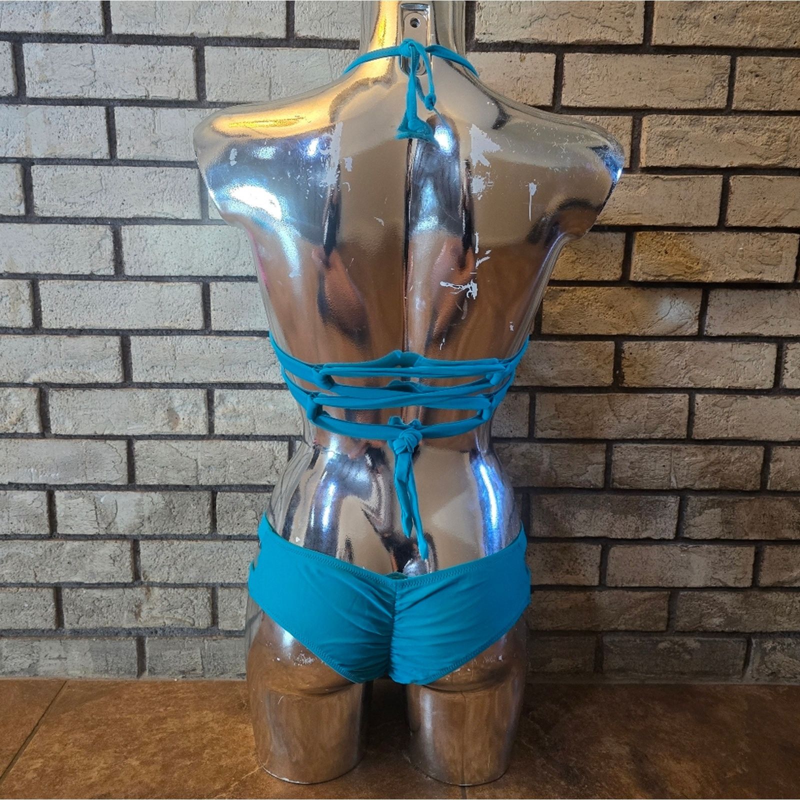 Other Teal Wave | FYS | Anguilla Bikini Set Size ONE SIZE - 2 Thumbnail