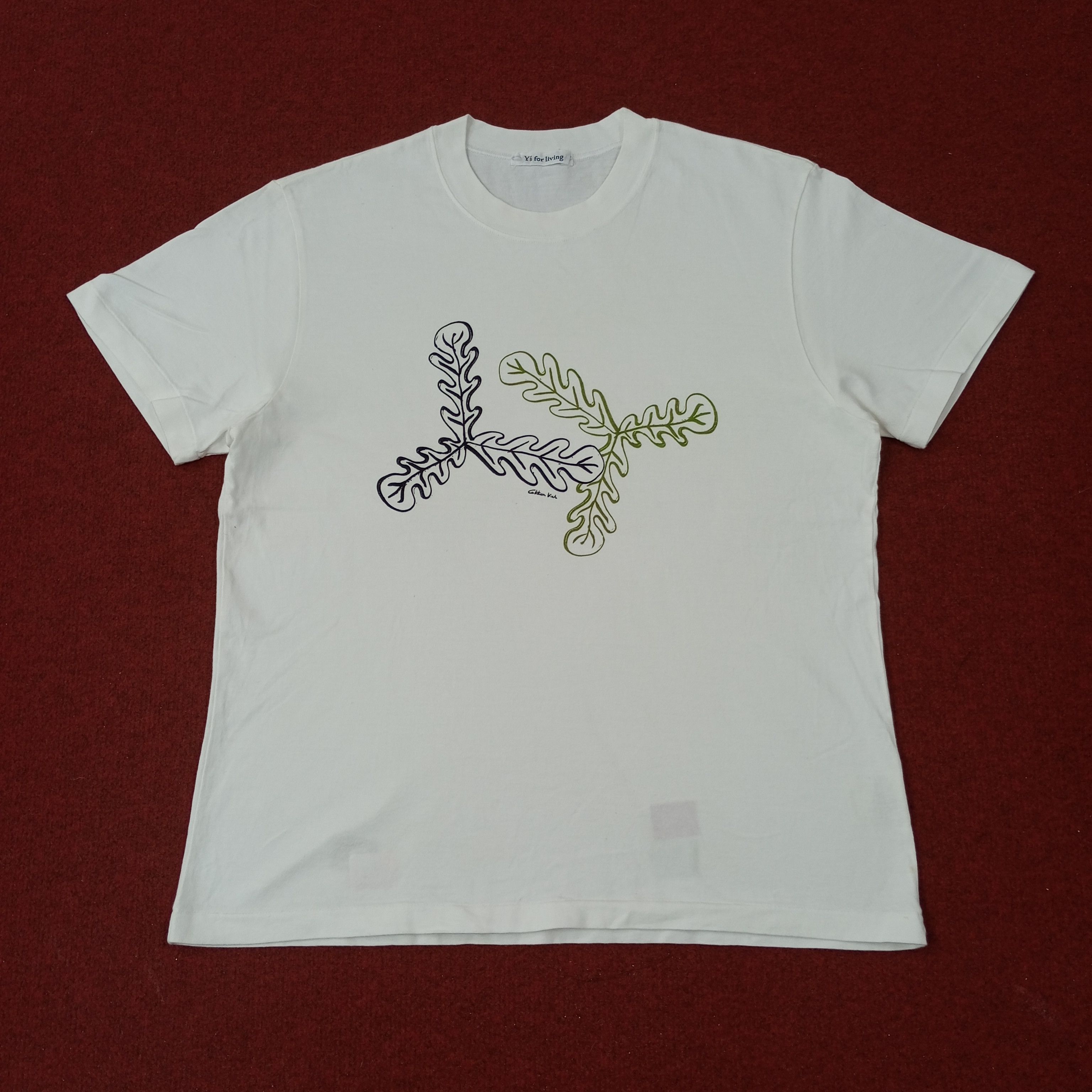 Yohji Yamamoto Ys For Living by Yohji Yamamoto Designer Tshirt c223n27 Size US M / EU 48-50 / 2 - 1 Thumbnail