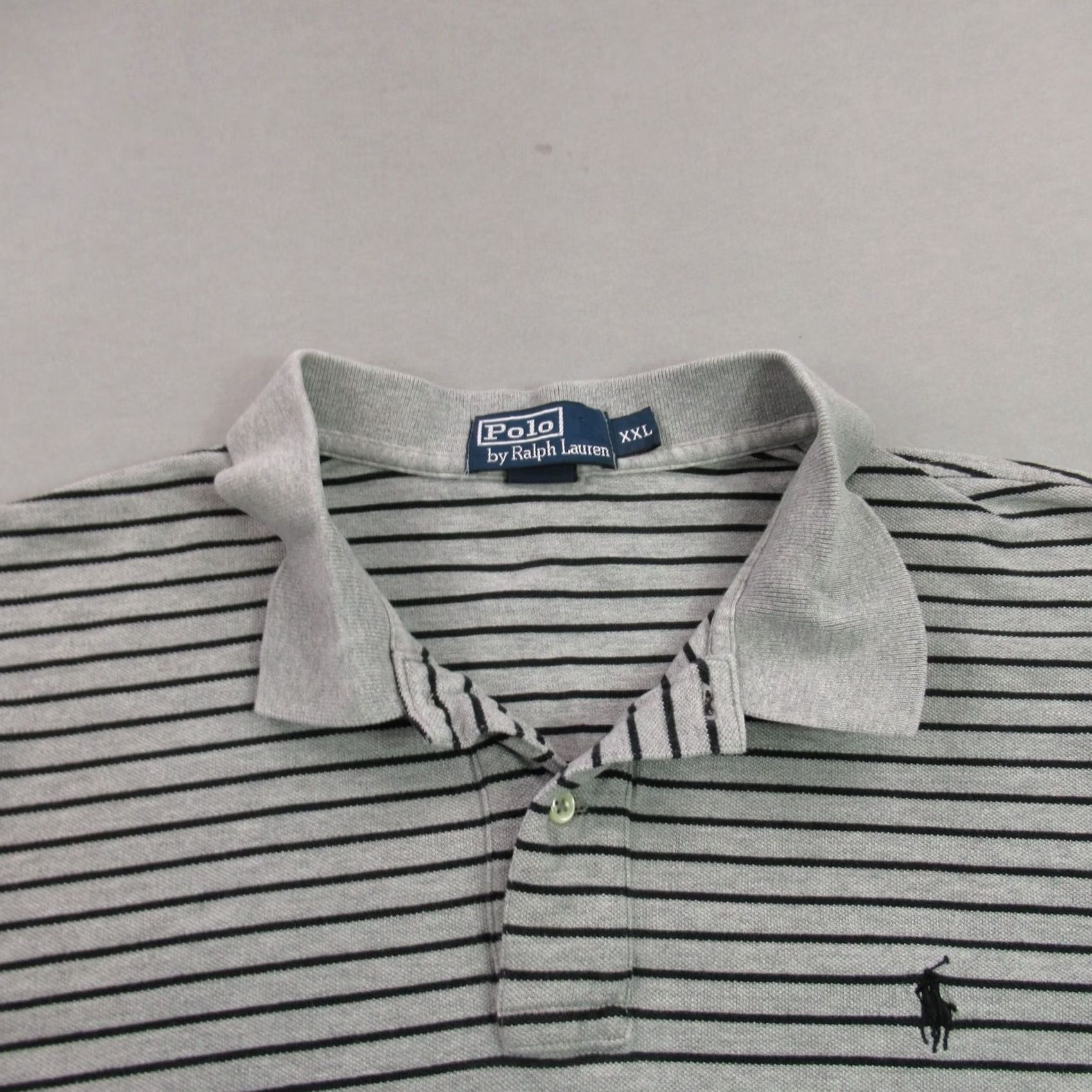 Polo Ralph Lauren Polo Ralph Lauren Shirt Mens 2XL Golf Short Sleeve Lightweight Gray Stripes Polo Shirt Mens 2XL Golf Short Sleeve Lightweight Gray Stripes Size US XXL / EU 58 / 5 - 2 Thumbnail