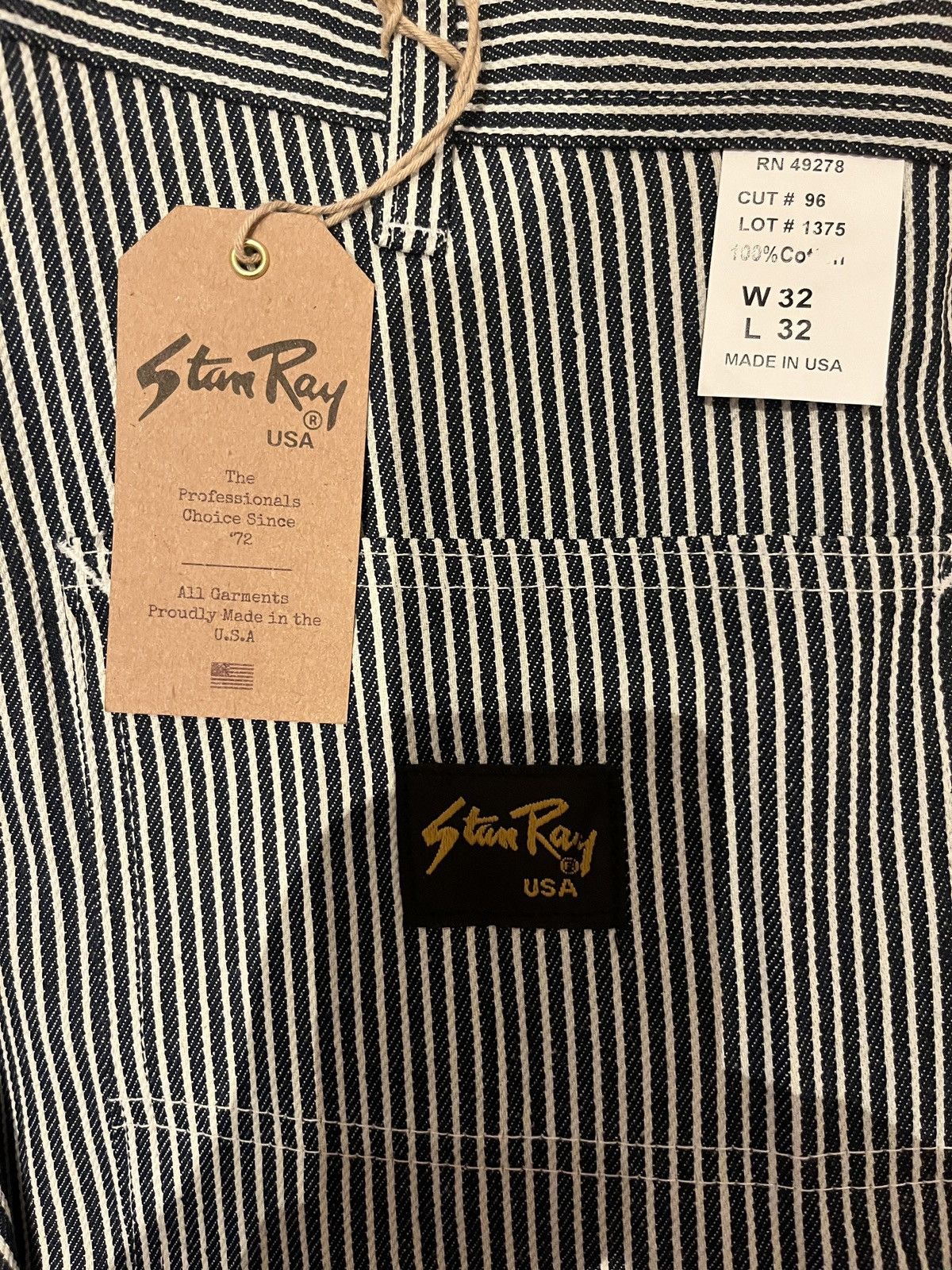 Stan Ray Stan Ray Striped Pants Size US 32 / EU 48 - 3 Thumbnail