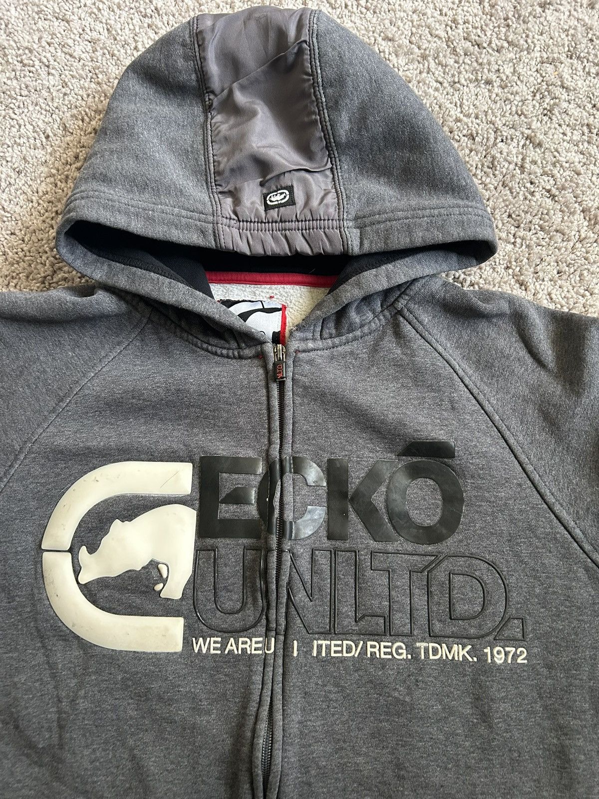 Ecko Unltd. Vintage Ecko Unltd. Logo Zipup Size US XL / EU 56 / 4 - 2 Thumbnail