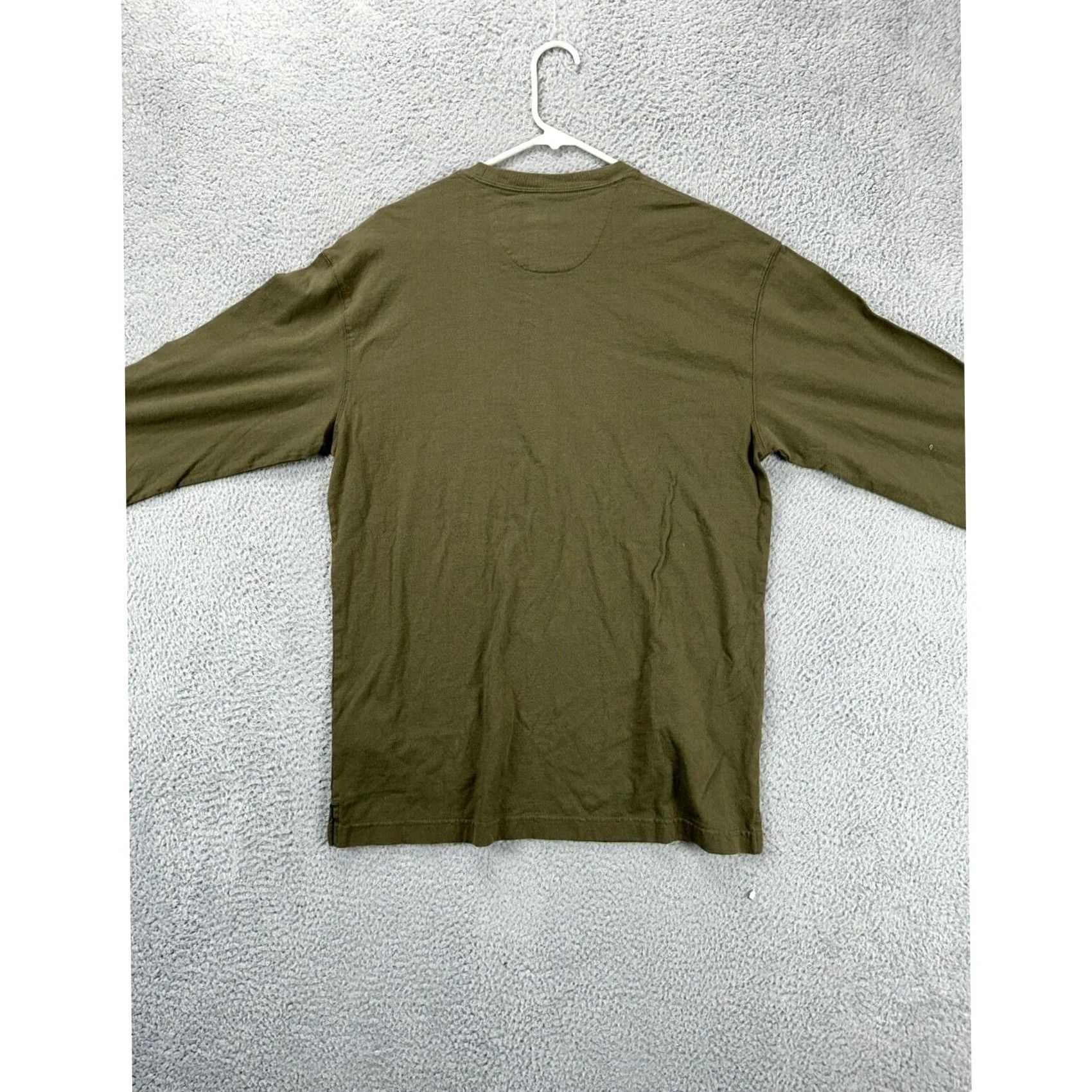 Duluth Trading Company Duluth Trading Co. Shirt Mens Small Long Sleeve Crew Neck Olive Graphic Print Tee NEW A45 Size US S / EU 44-46 / 1 - 2 Thumbnail