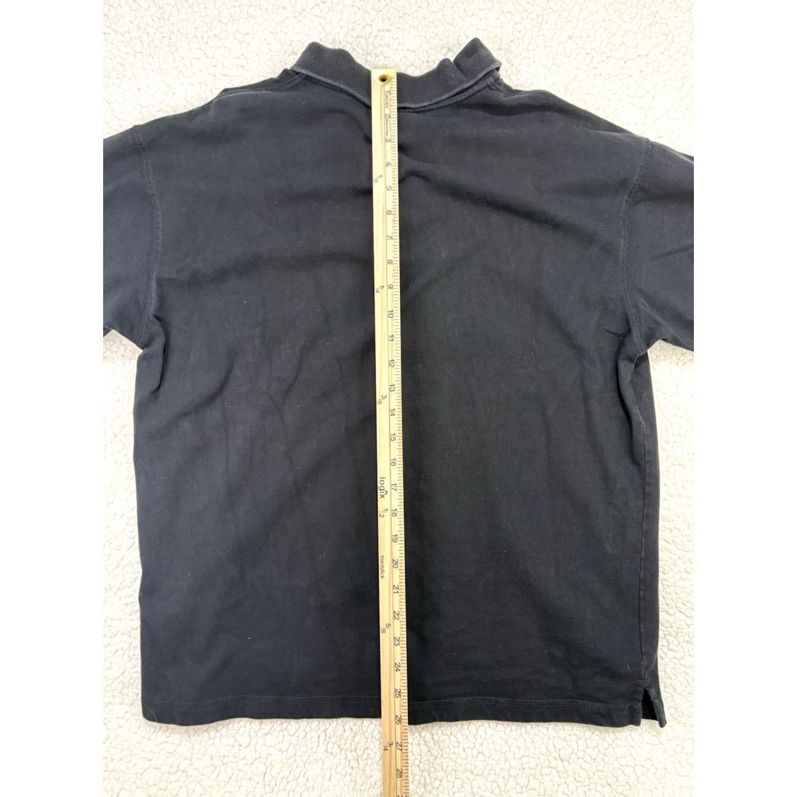 Vintage VINTAGE Polo Golf Polo Golf Shirt Embroidered Wile E. Coyote Size M Black Men Short Sleeve Button-Down Collar 100% Cotton Size US M / EU 48-50 / 2 - 8 Thumbnail