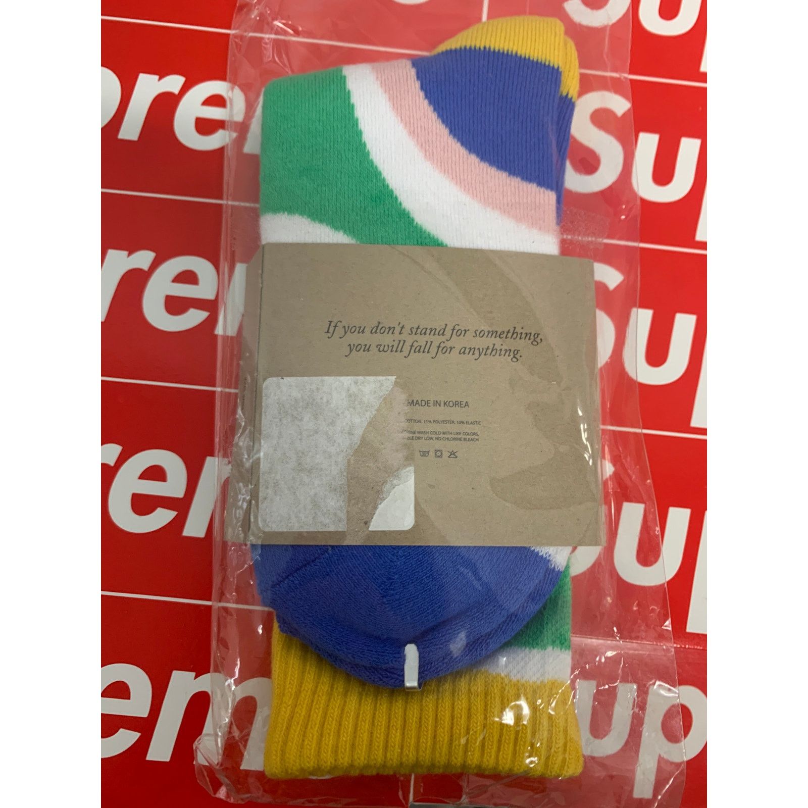 Awake NY AwakeNY Muliticolor Socks BRAND NEW SHIPS NOW Size ONE SIZE - 2 Thumbnail