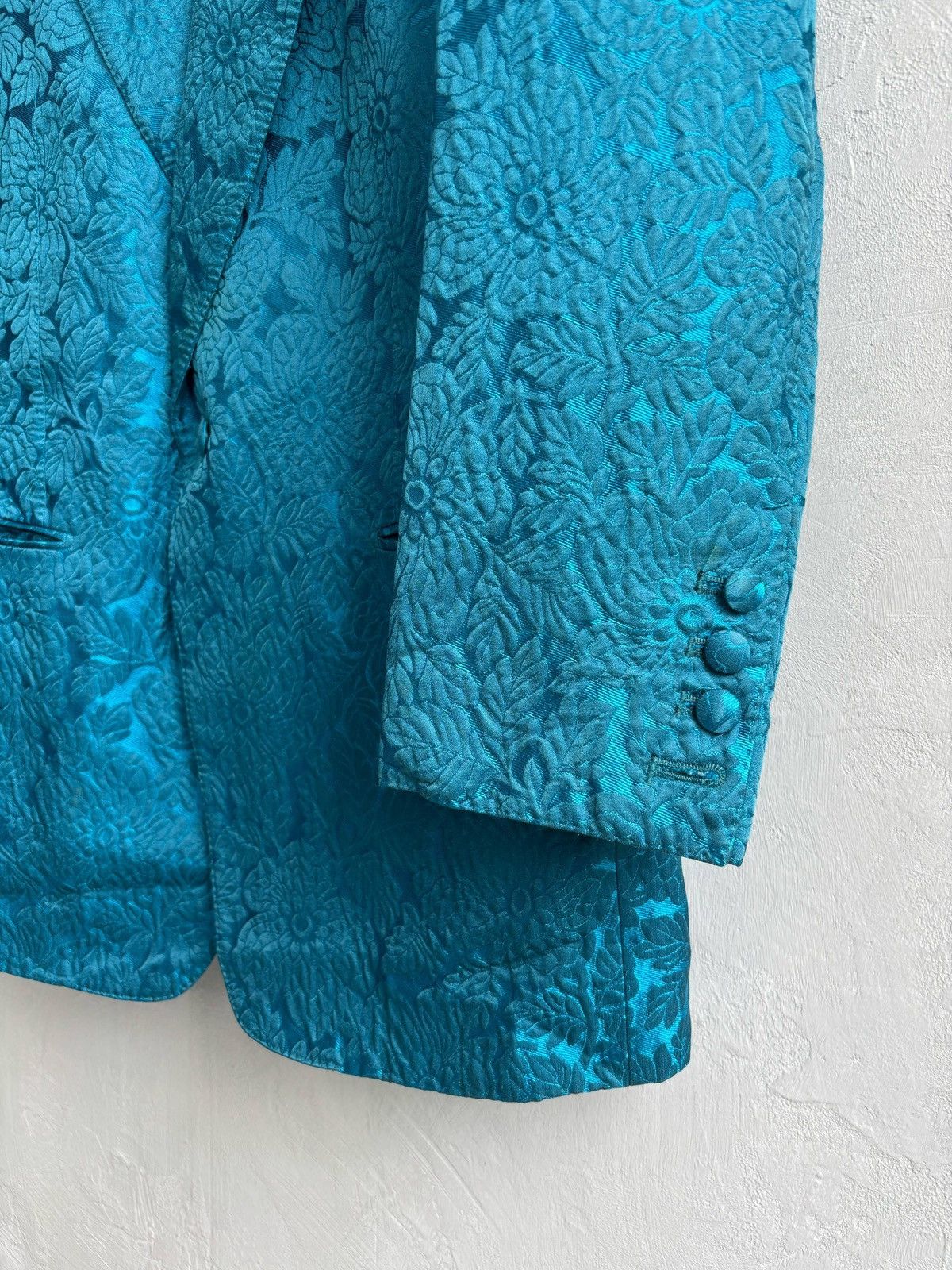 Tom Ford Tom Ford Floral Brocade Windsor Blazer Size US L / EU 52-54 / 3 - 3 Thumbnail
