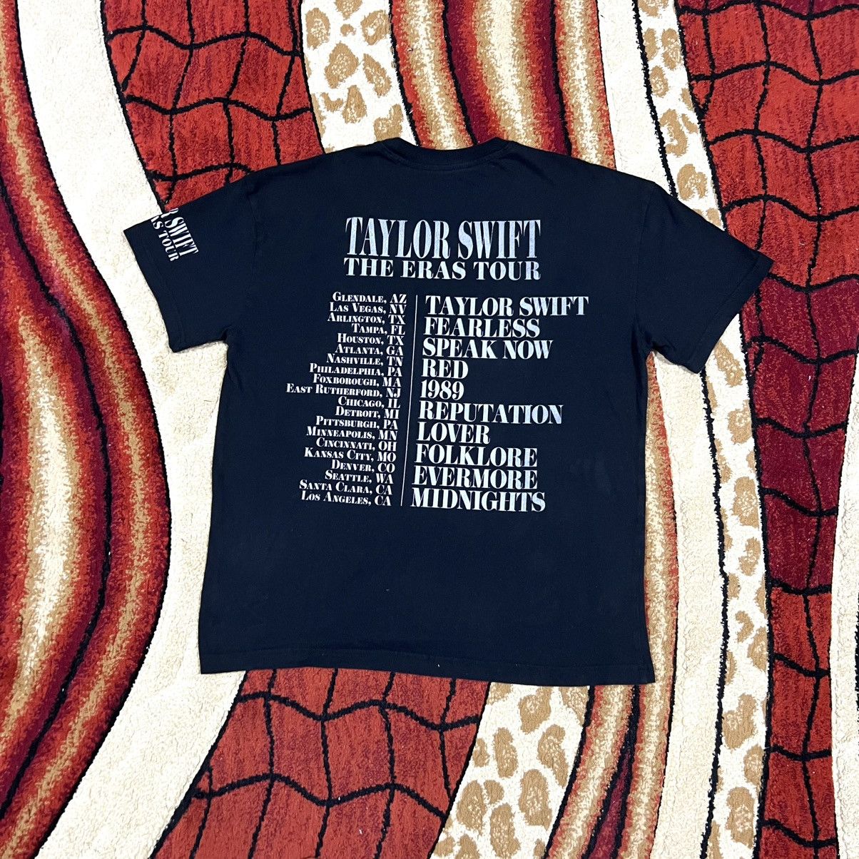 Band Tees Vintage Taylor Swift Tour T Shirt Size US L / EU 52-54 / 3 - 3 Thumbnail