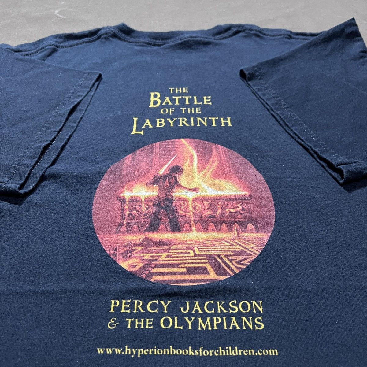Vintage Y2K The Battle of the Labyrinth Percy Jackson the Olympians Size US M / EU 48-50 / 2 - 1 Thumbnail