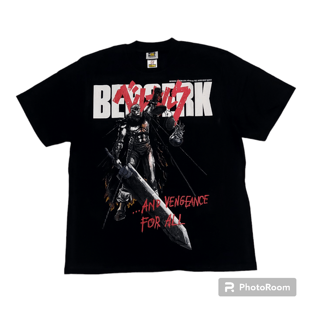 Anime × Japanese Brand 💥Berserk Solo Guts T Shirt Size US XL / EU 56 / 4 - 3 Thumbnail