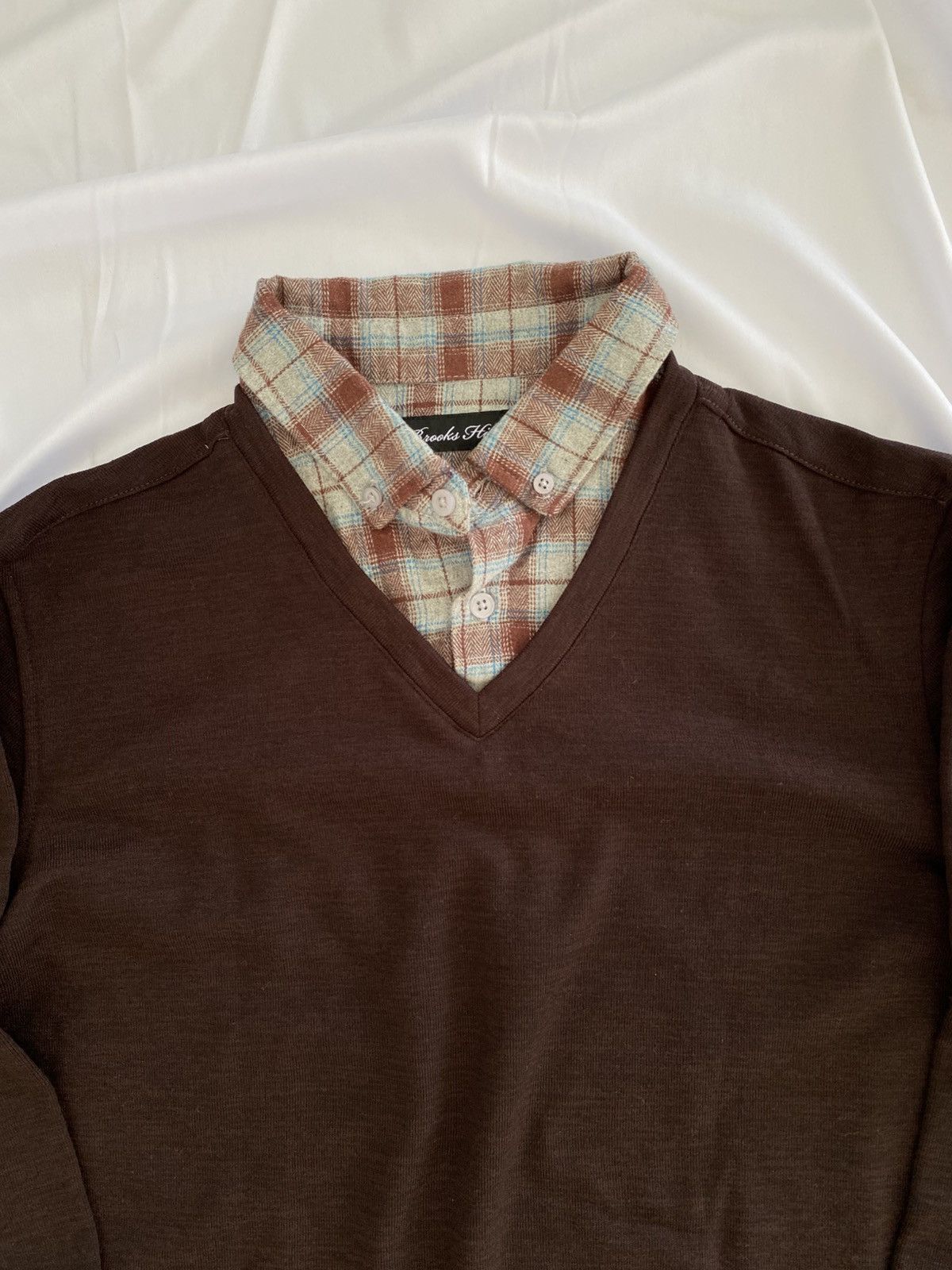 20471120 × If Six Was Nine × Japanese Brand japan grunge double layer brooks hill longsleeve Size US M / EU 48-50 / 2 - 3 Thumbnail