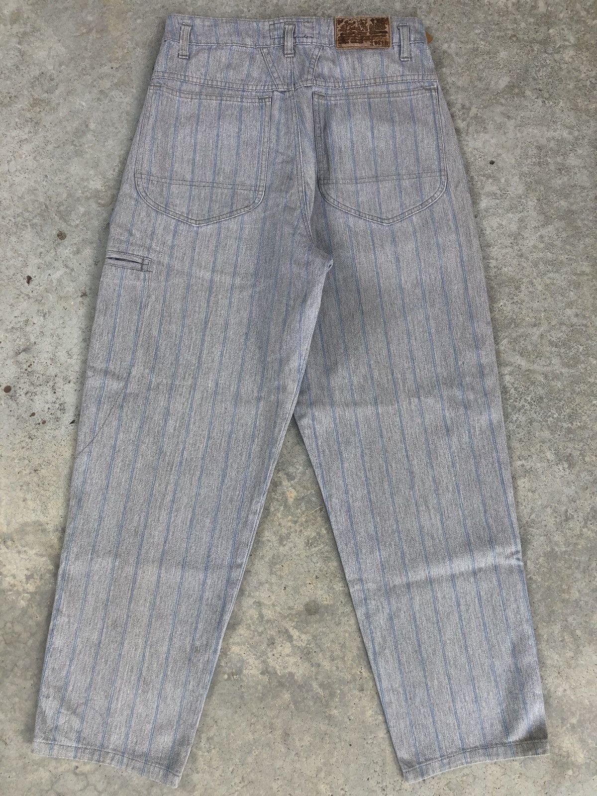 CLOSED × Marithe + Francois Girbaud Marithe Francois Girbaud Baggy Jeans Hip Hop Stripe Jeans Size US 28 / EU 44 - 2 Thumbnail