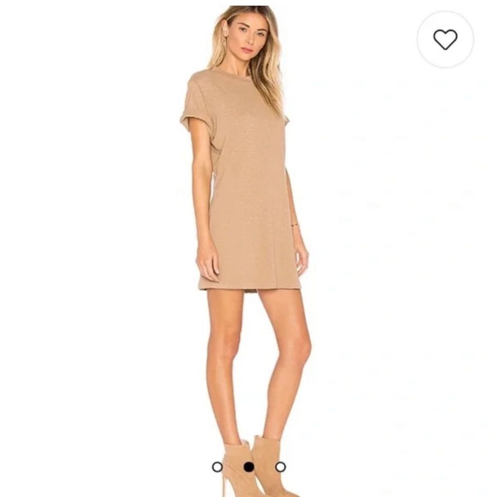 COTTONCITIZEN REVOLVE x COTTON CITIZEN Tokyo T-Shirt Mini Dress Tan Size M Size L / US 10 / IT 46 - 2 Thumbnail