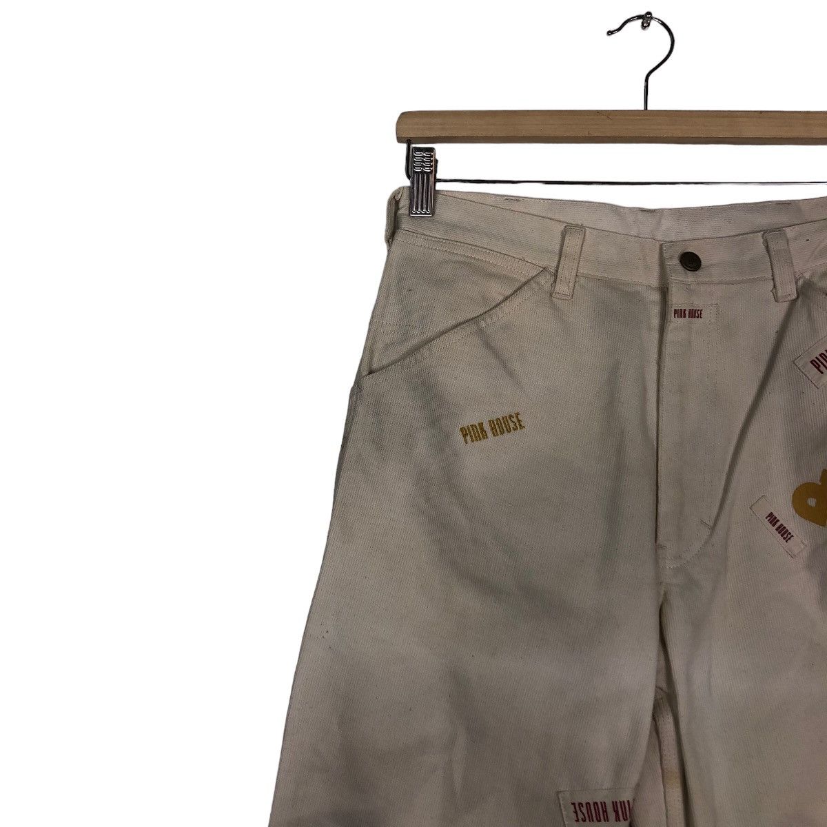 Hysteric Glamour 🔥Bush Pants Cargo Pocket Pink House Issey Miyake Size US 26 / EU 42 - 7 Thumbnail