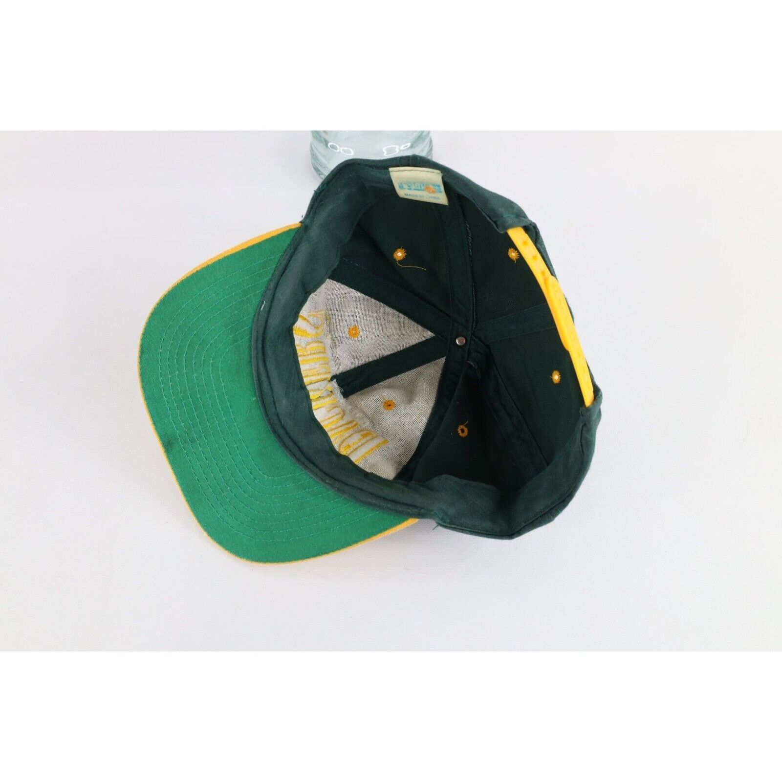 Vintage Vintage 90s Distressed Green Bay Packers Football Hat Size ONE SIZE - 9 Thumbnail
