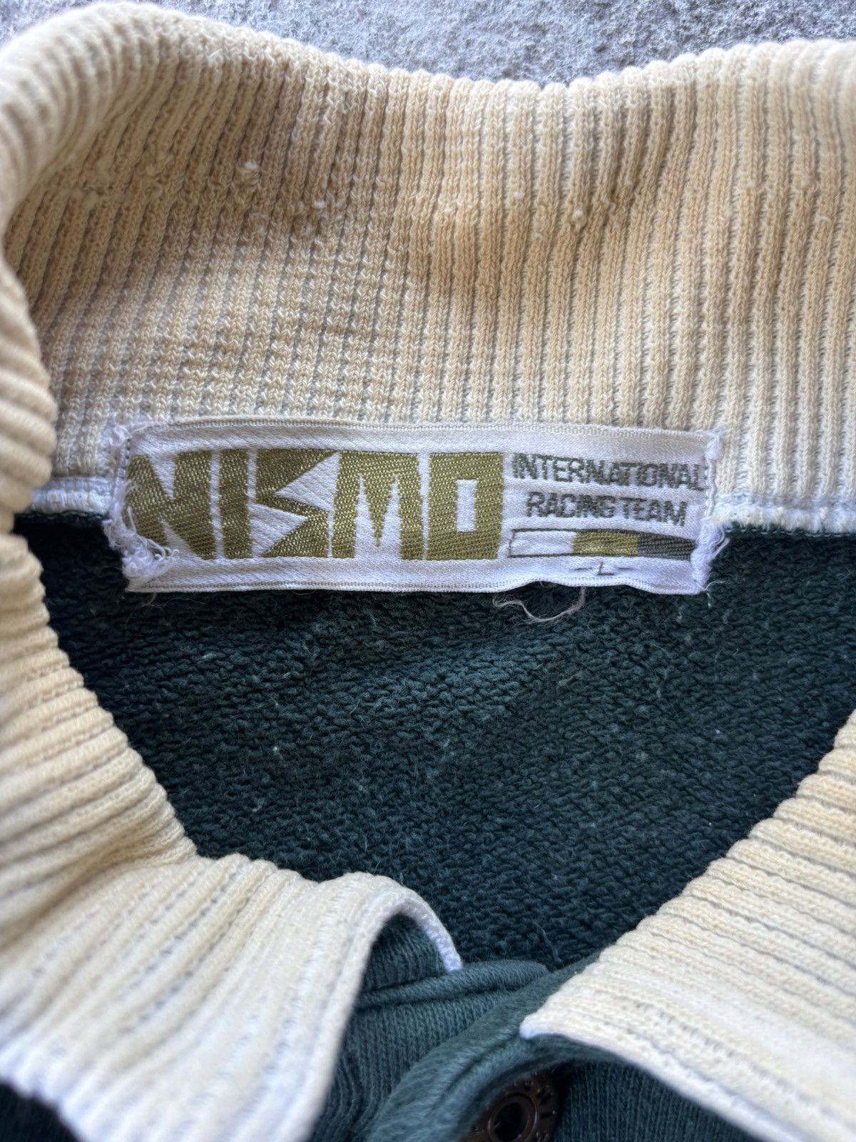 Vintage Vintage Nismo Nissan Racing Team Sweatshirt Size US L / EU 52-54 / 3 - 4 Thumbnail