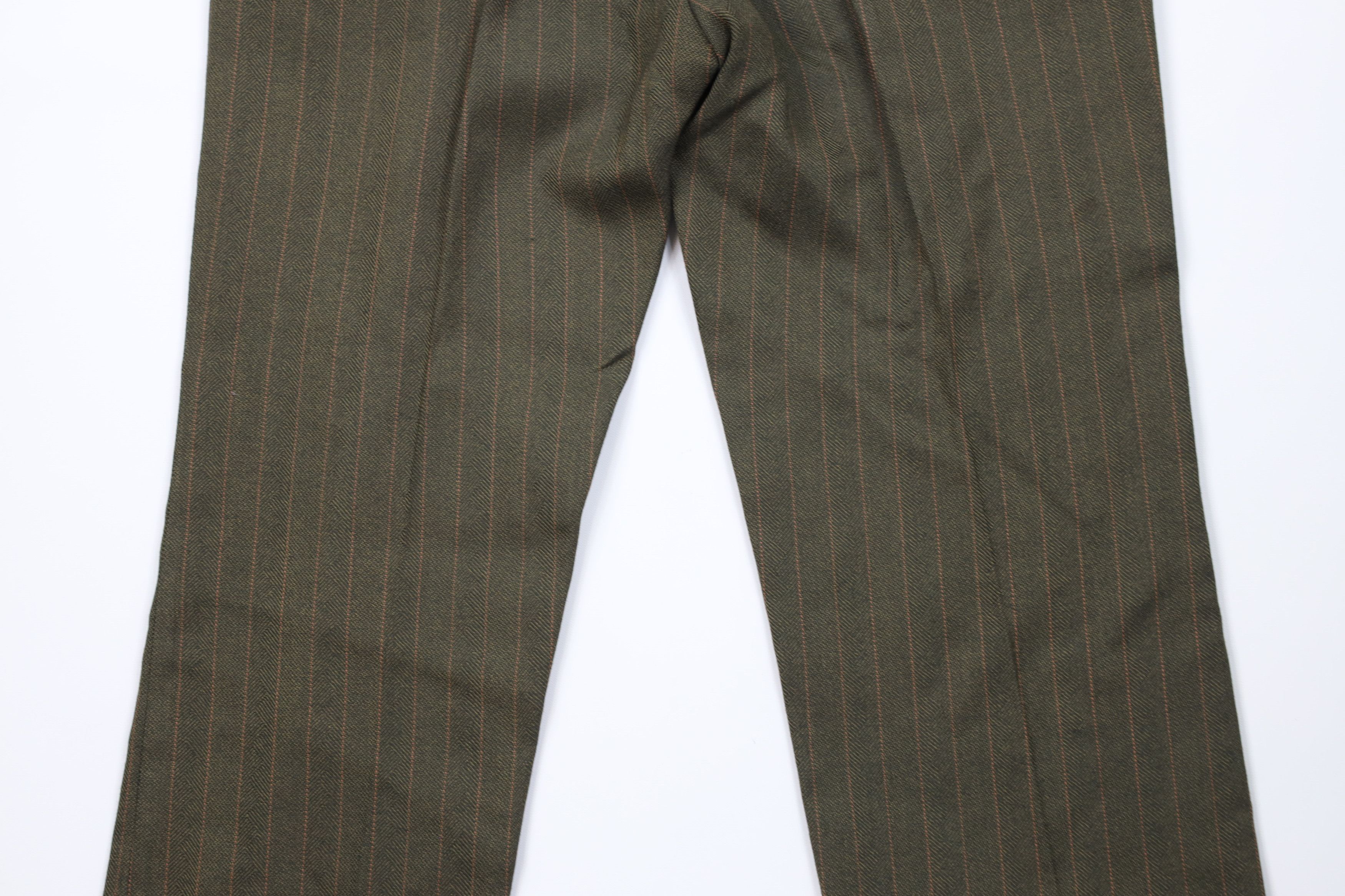 Vintage Vintage 60s 70s Streetwear Wool Pinstriped Chino Pants USA Size US 36 / EU 52 - 11 Thumbnail