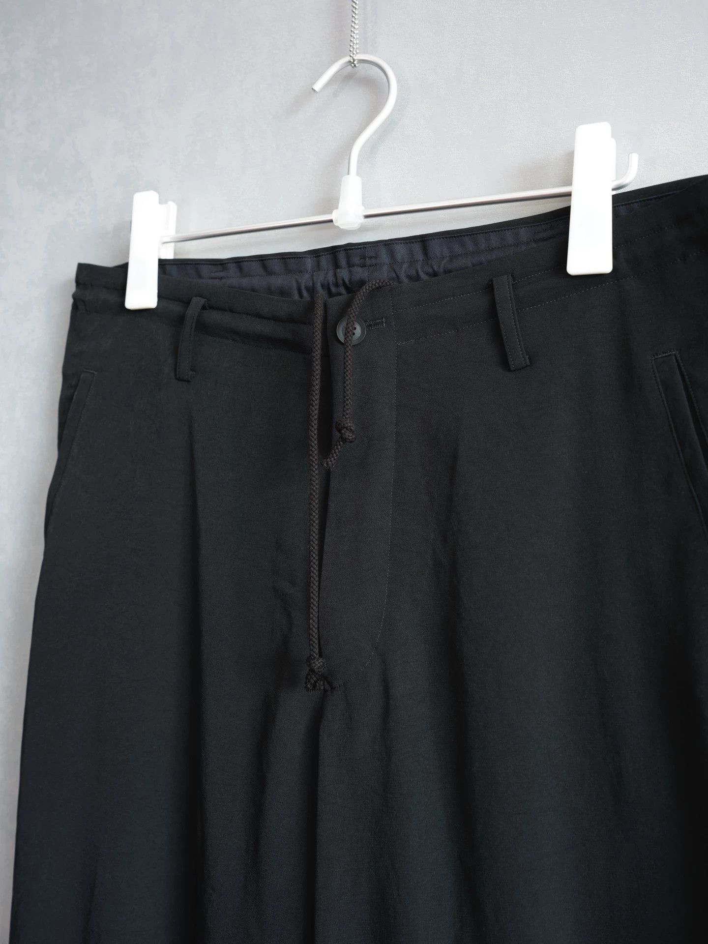 Yohji Yamamoto Yohji Yamamoto 21SS Button Cuff Triacetate Pants Size 2 Size US 32 / EU 48 - 6 Thumbnail