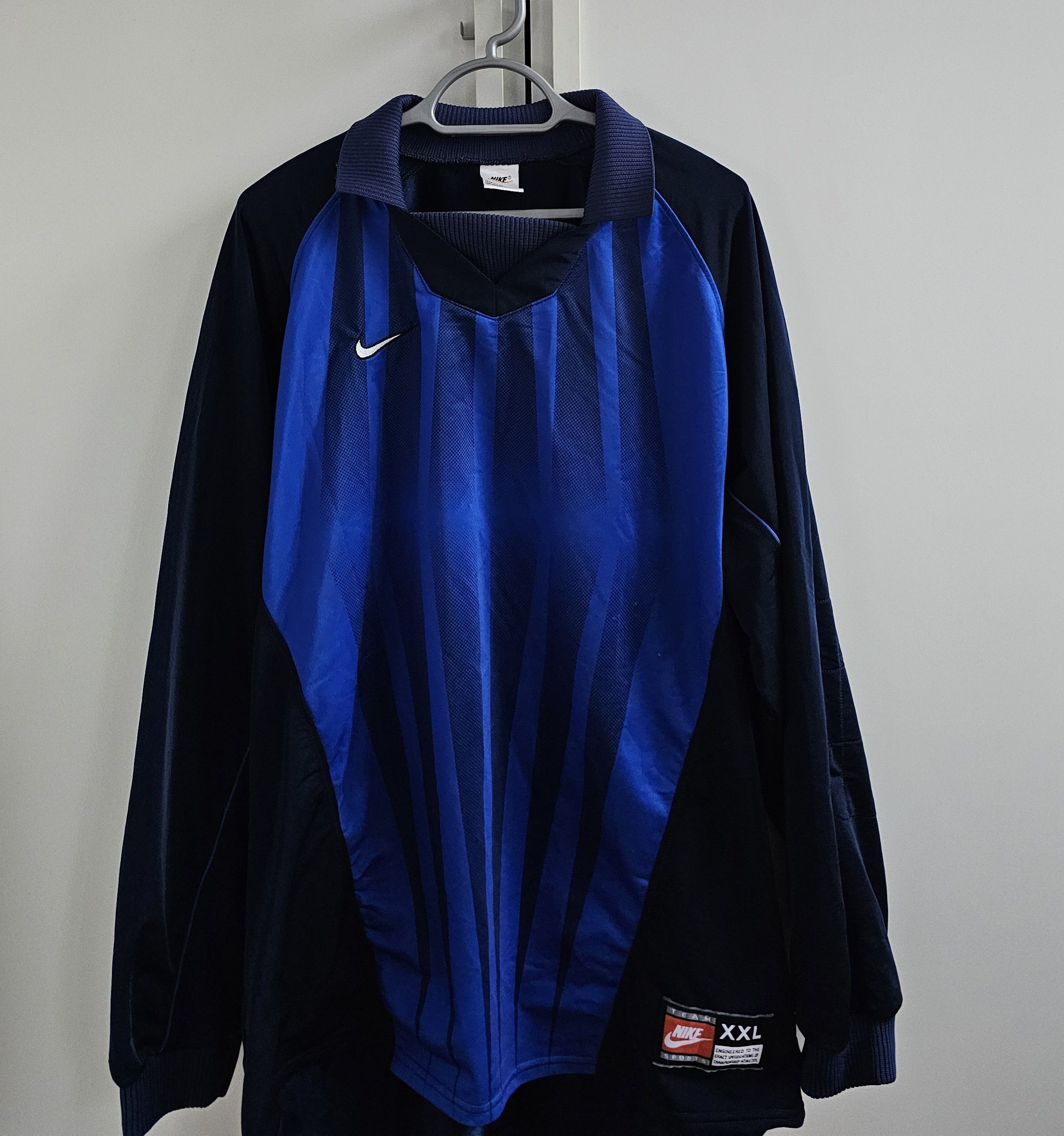Nike Nike jersey soccer T-shirt XXL vintage 90s football Size US XXL / EU 58 / 5 - 3 Thumbnail