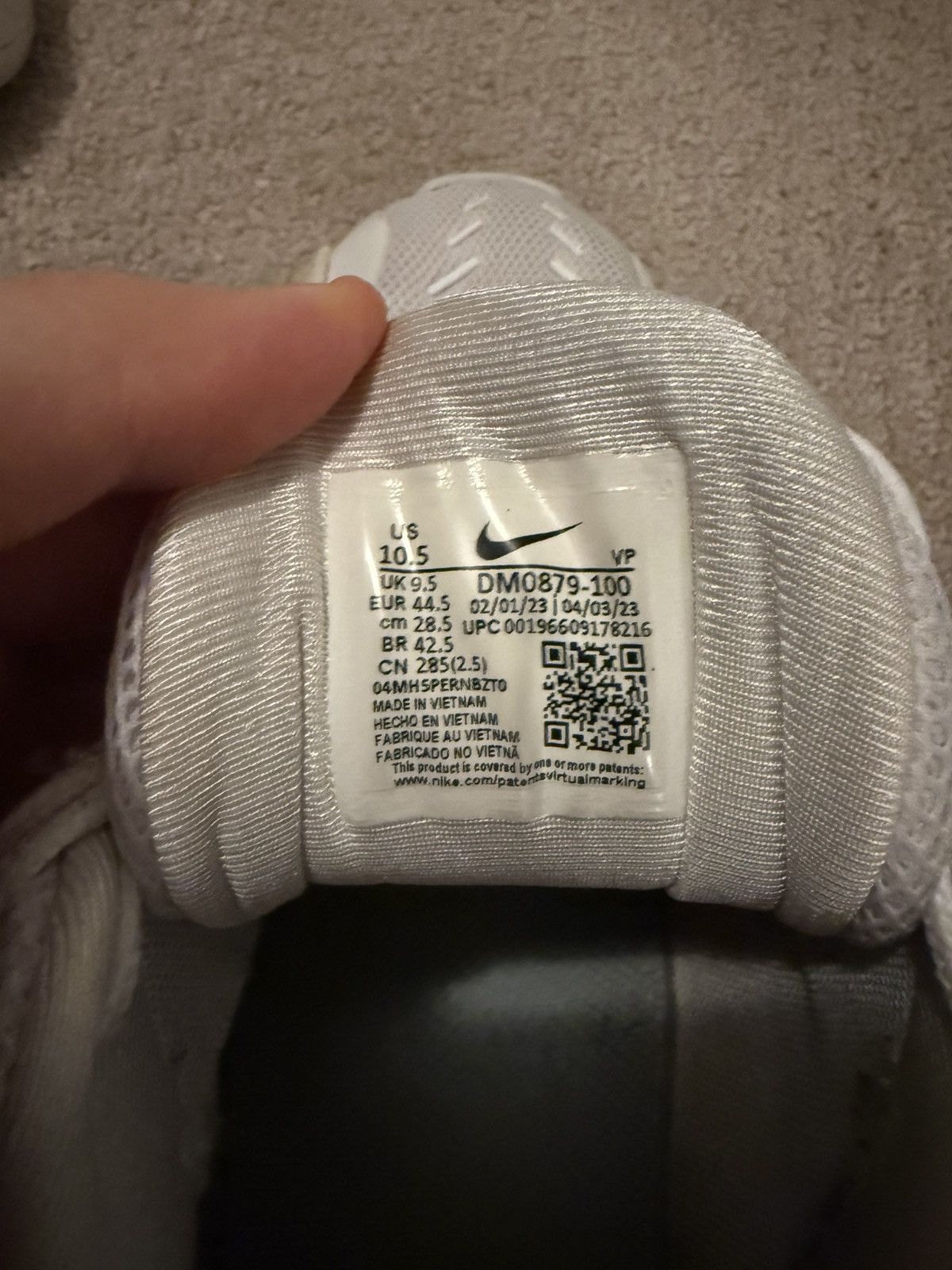 Nike Nike x NOCTA Drake Glide 'White' Size US 10.5 / EU 43-44 - 5 Thumbnail