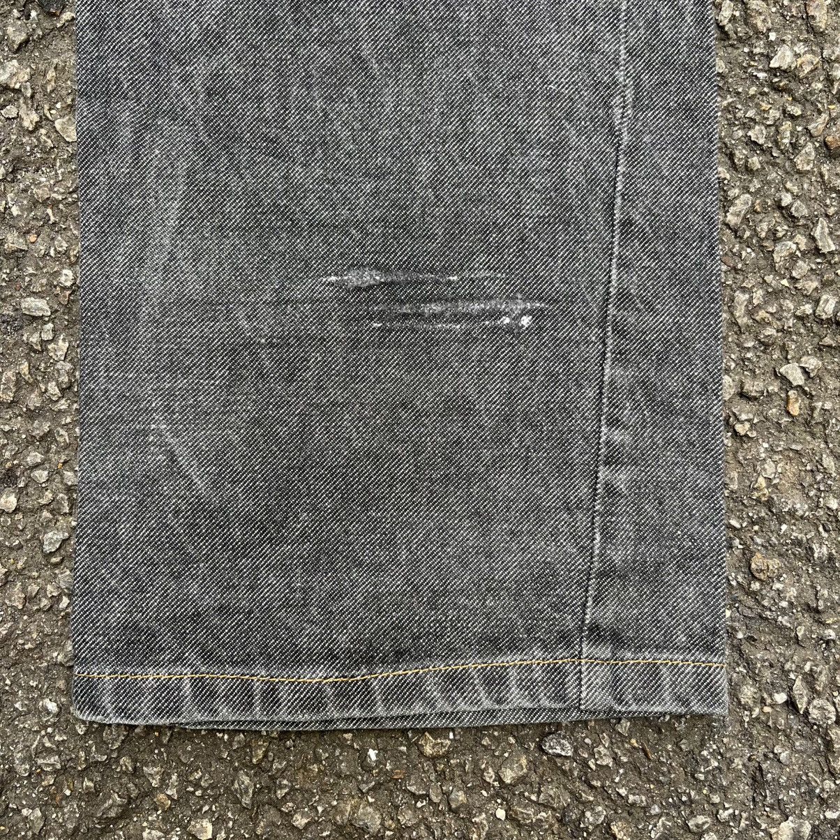 Saint Laurent Paris YSL Saint Laurent Paris Silver Denim Jeans Size US 32 / EU 48 - 3 Thumbnail