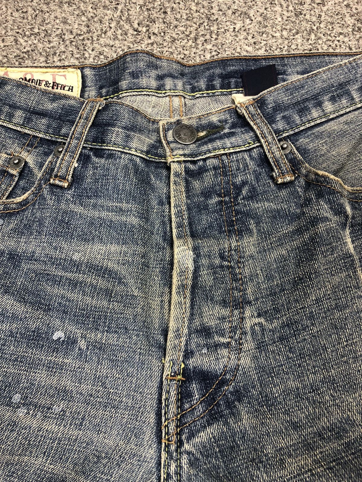 Abercrombie & Fitch Vintage Faded Abercrombie And Fitch Killburn Lowrise Jeans Size US 30 / EU 46 - 3 Thumbnail