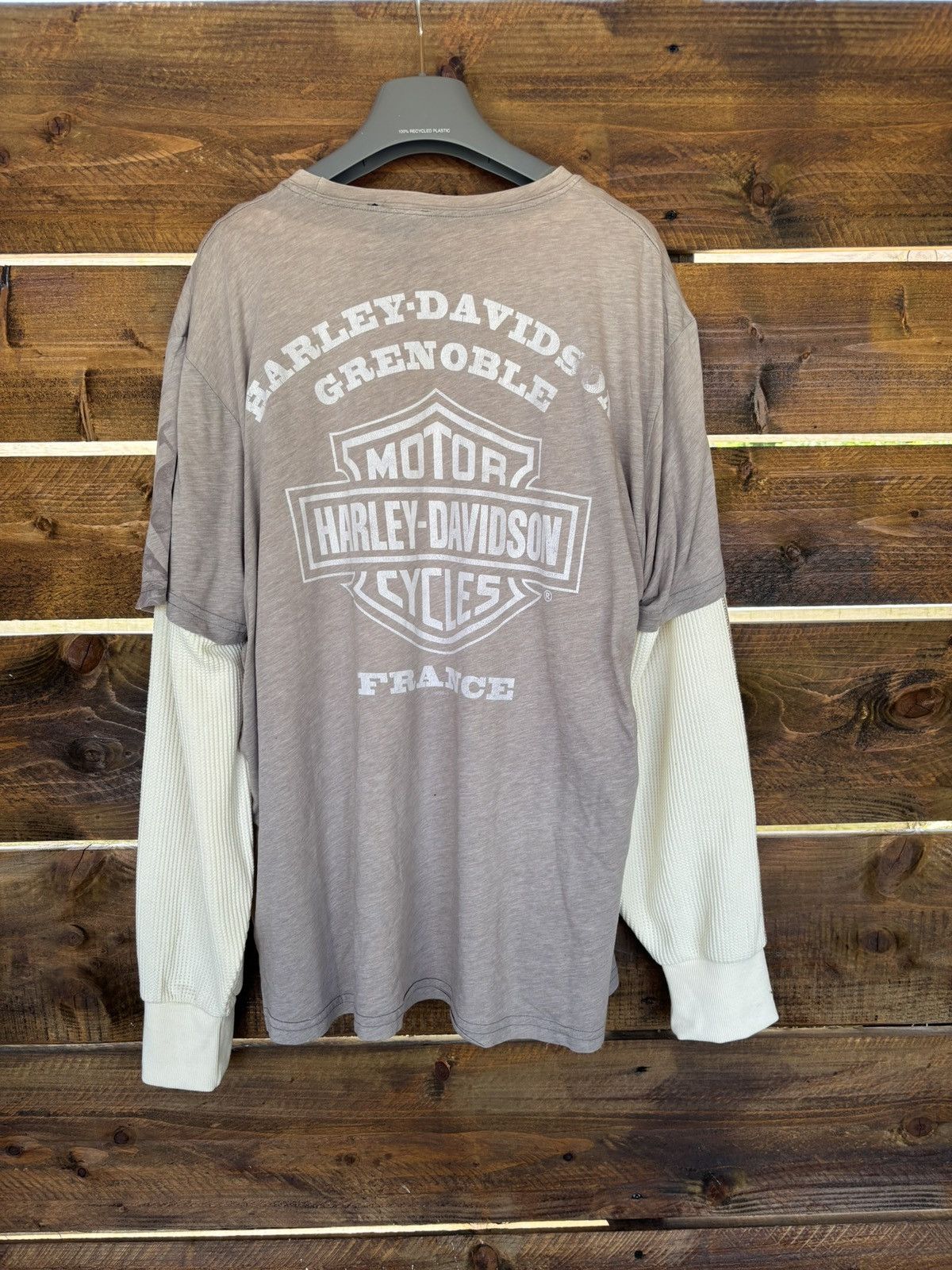 Harley Davidson Harley-Davidson Layered Thermal Tee Size US L / EU 52-54 / 3 - 4 Thumbnail