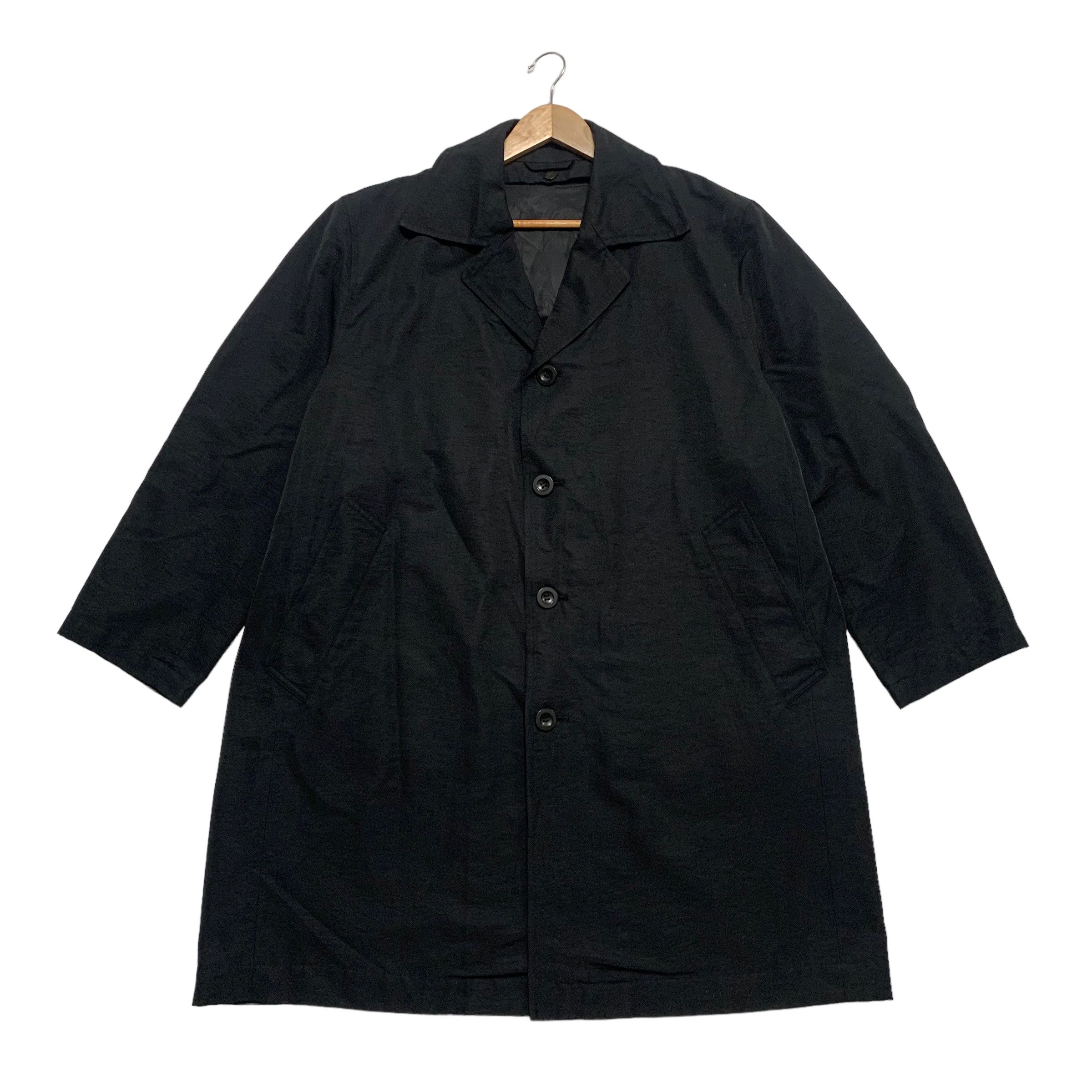 Yohji Yamamoto Yohji Yamamoto Durban AAR Overcoat Size US M / EU 48-50 / 2 - 1 Thumbnail