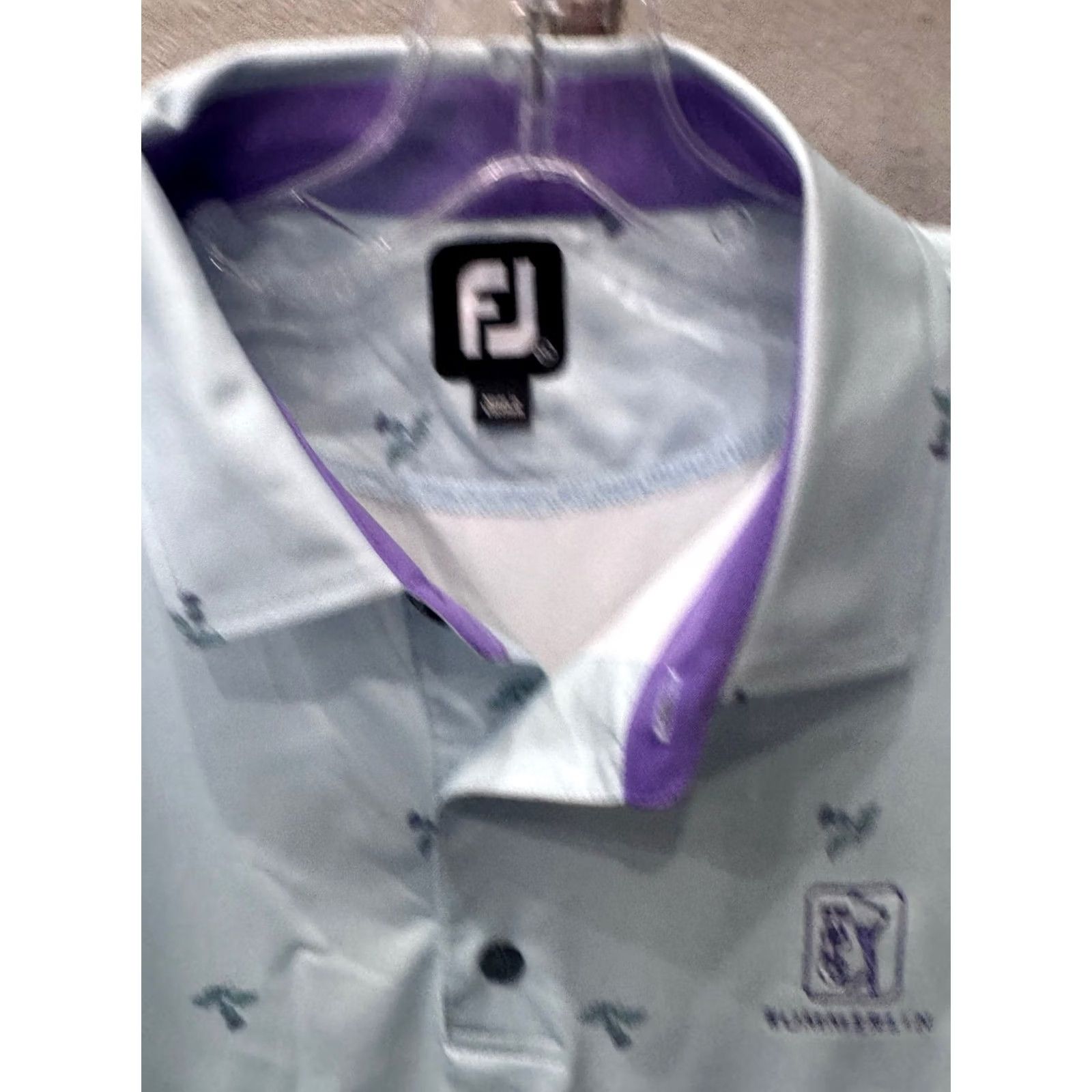 Footjoy Footjoy POLO SHIRT Floral TPC Summerlin XL Men Size US XL / EU 56 / 4 - 6 Thumbnail