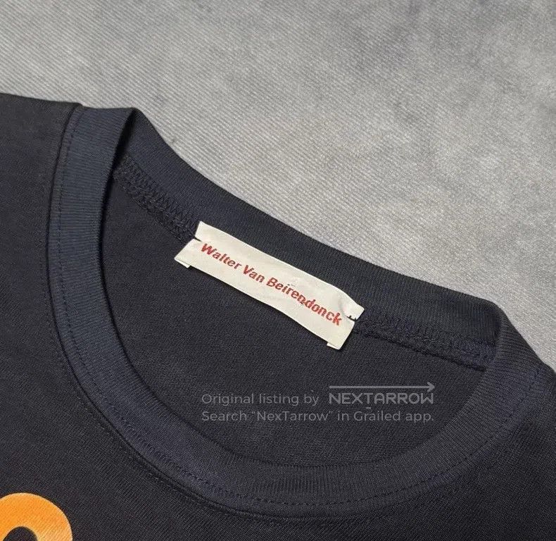 Walter Van Beirendonck Walter Van Beirendonck Alphabetic printed long sleeve T-sh Size US M / EU 48-50 / 2 - 4 Thumbnail