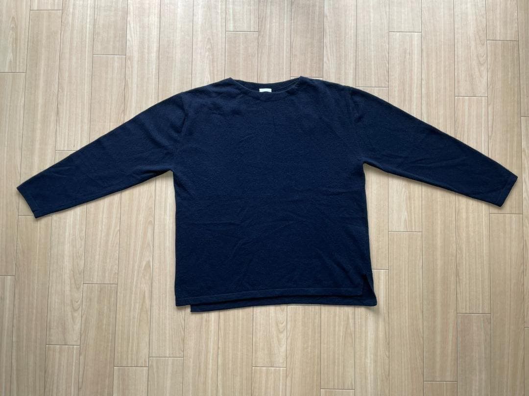 Comoli Boat Neck Wool Knit Size US L / EU 52-54 / 3 - 3 Thumbnail