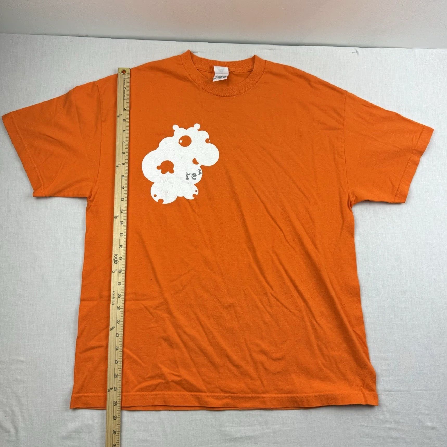 Vintage Vintage Orange XL Sh­­irt Grunge Punk Skater Y2K 2000s American Size US XL / EU 56 / 4 - 5 Thumbnail