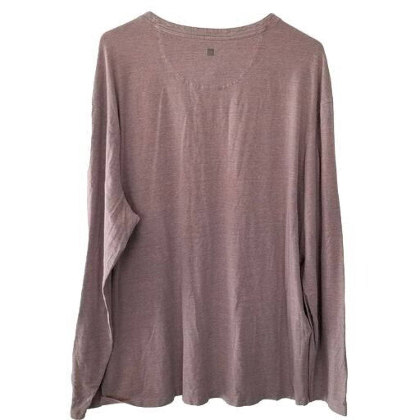 Aldo 01. Algo Mens Henley Size XXL Purple Stretch Performance Size US XXL / EU 58 / 5 - 8 Thumbnail