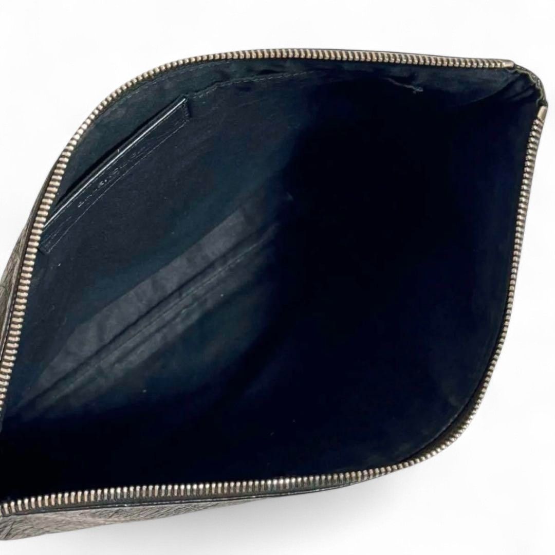 Balenciaga Balenciaga - Europe Leather Clutch Black Vintage SS18 Calf Size ONE SIZE - 6 Thumbnail