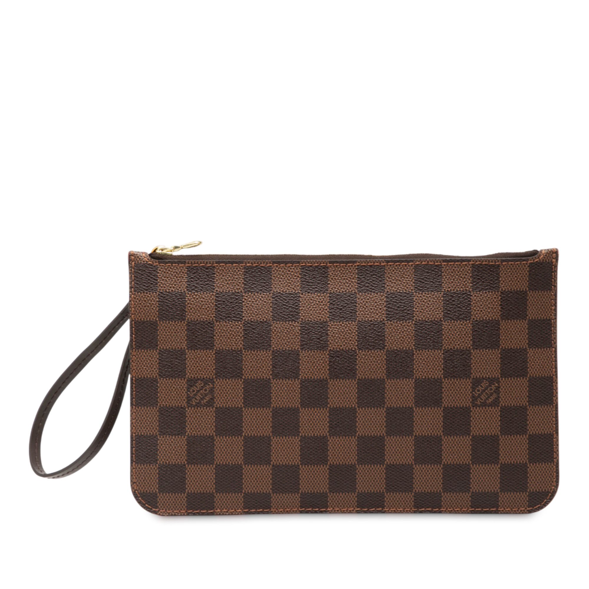 Louis Vuitton Damier Ebene Neverfull Pouch MM
